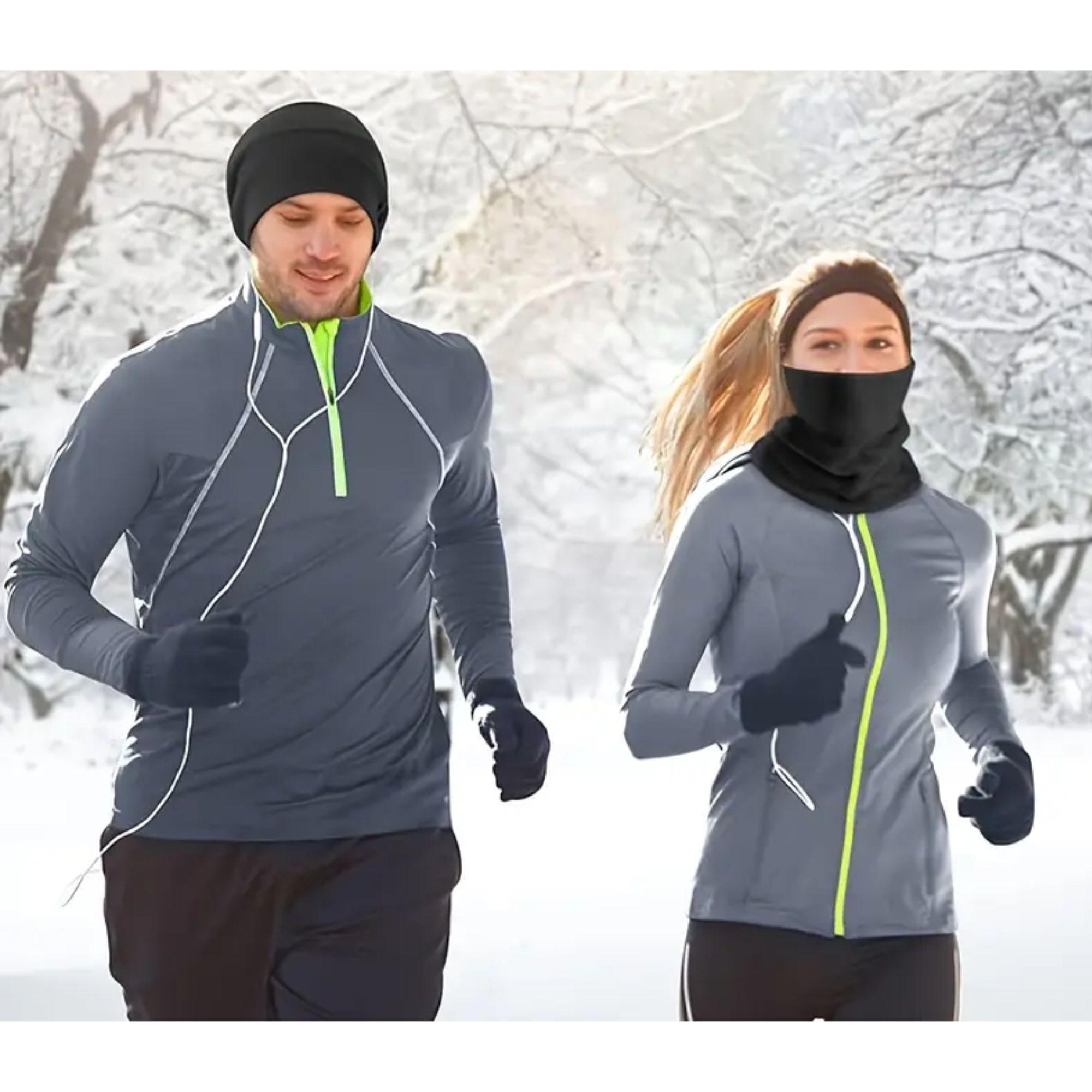 Pack 3 Cuello Polar Suave Calentadores  Unisex Ajustable Multifuncional-2