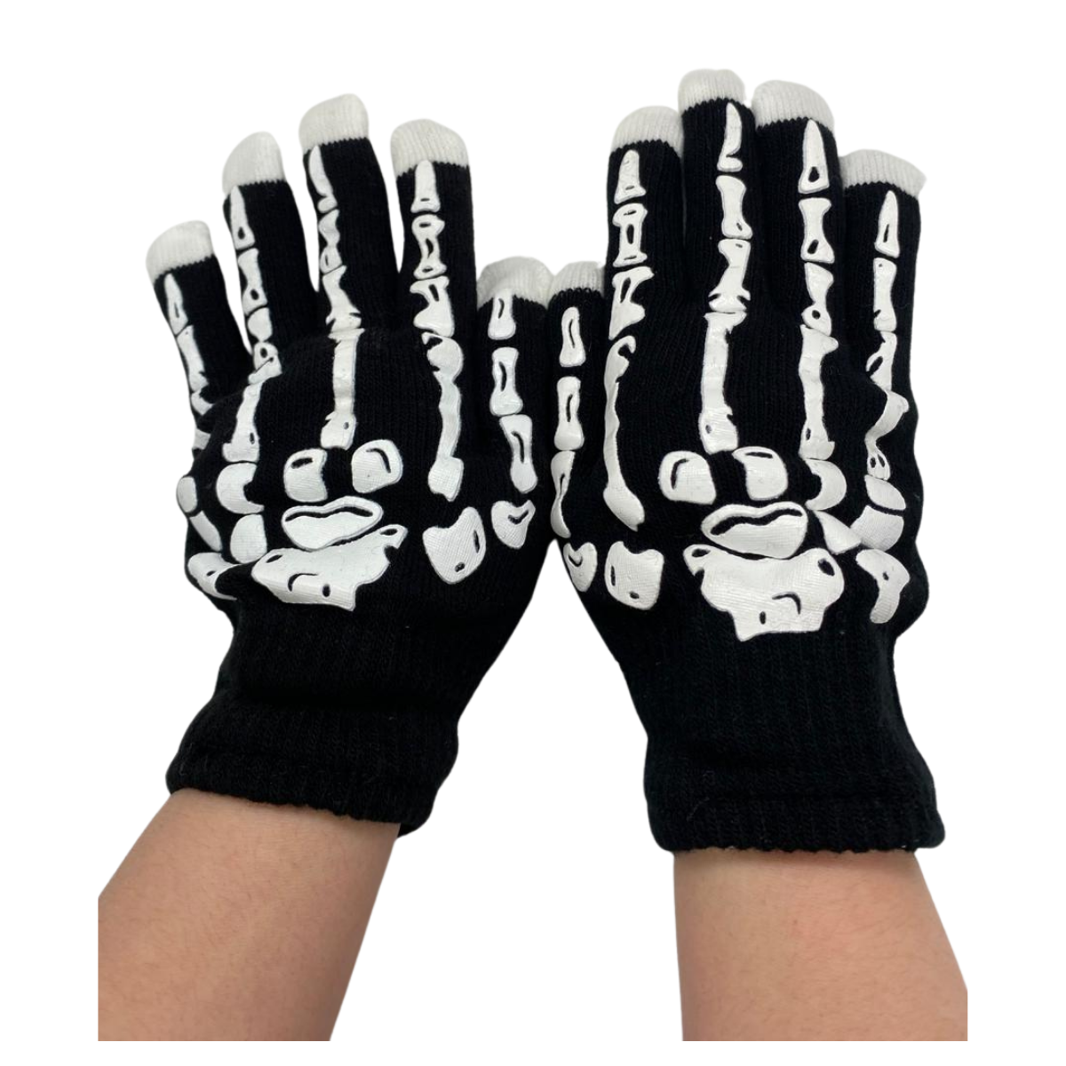 Guantes Esqueleto Con Luces En Los Dedos Halloween 2025-2