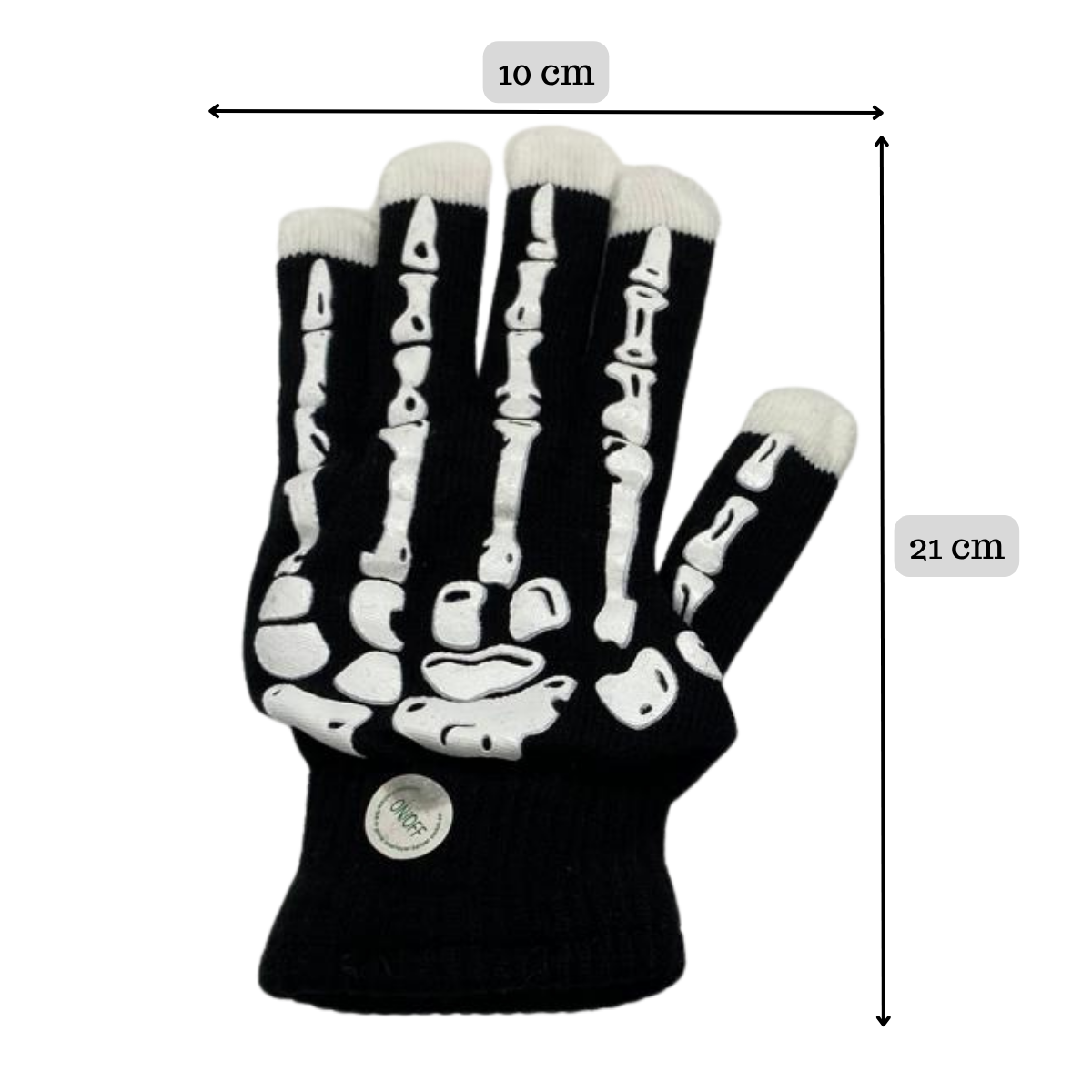 Guantes Esqueleto Con Luces En Los Dedos Halloween 2025-4