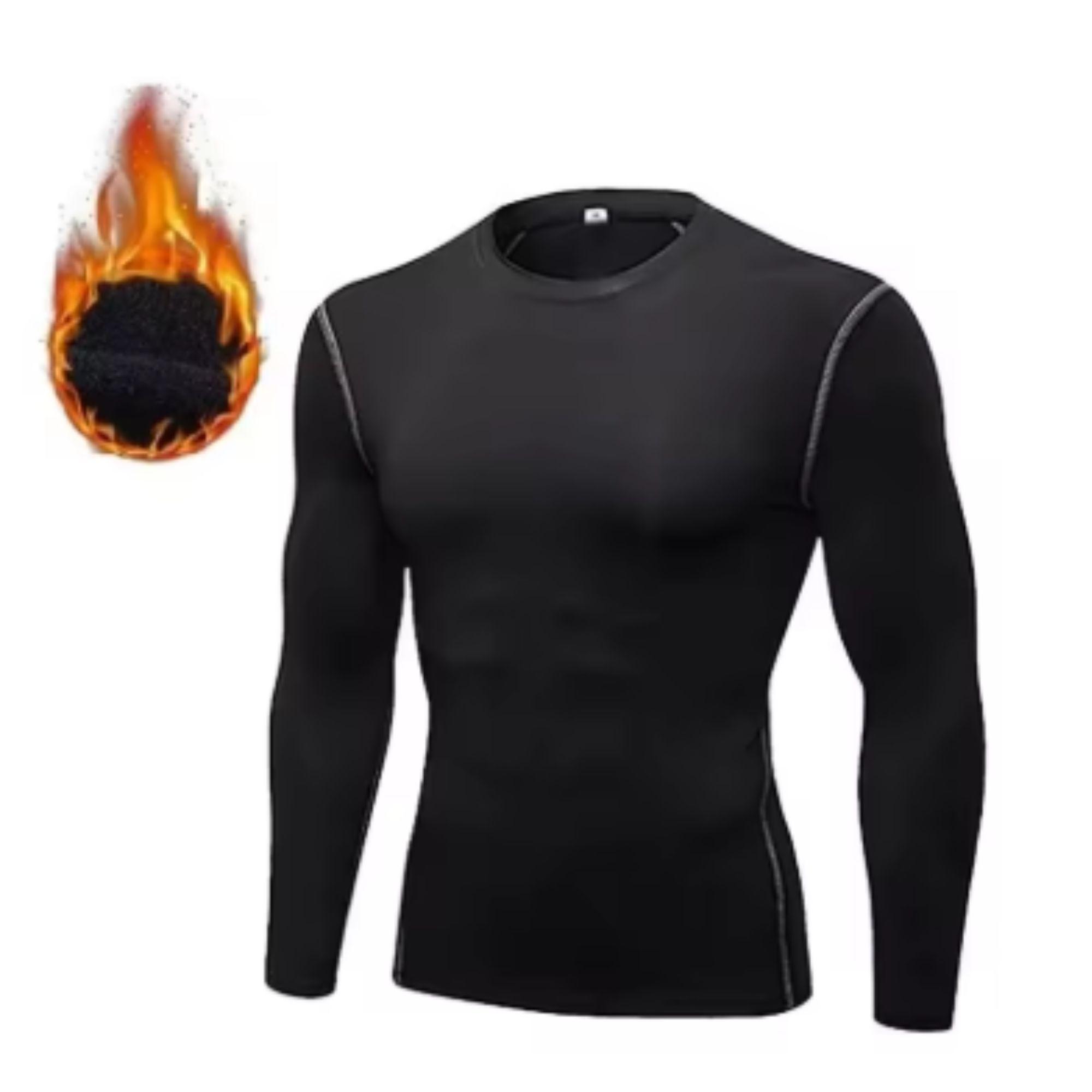 Polera Primera Capa  Térmica Primera Piel Para Otoño Invierno-0
