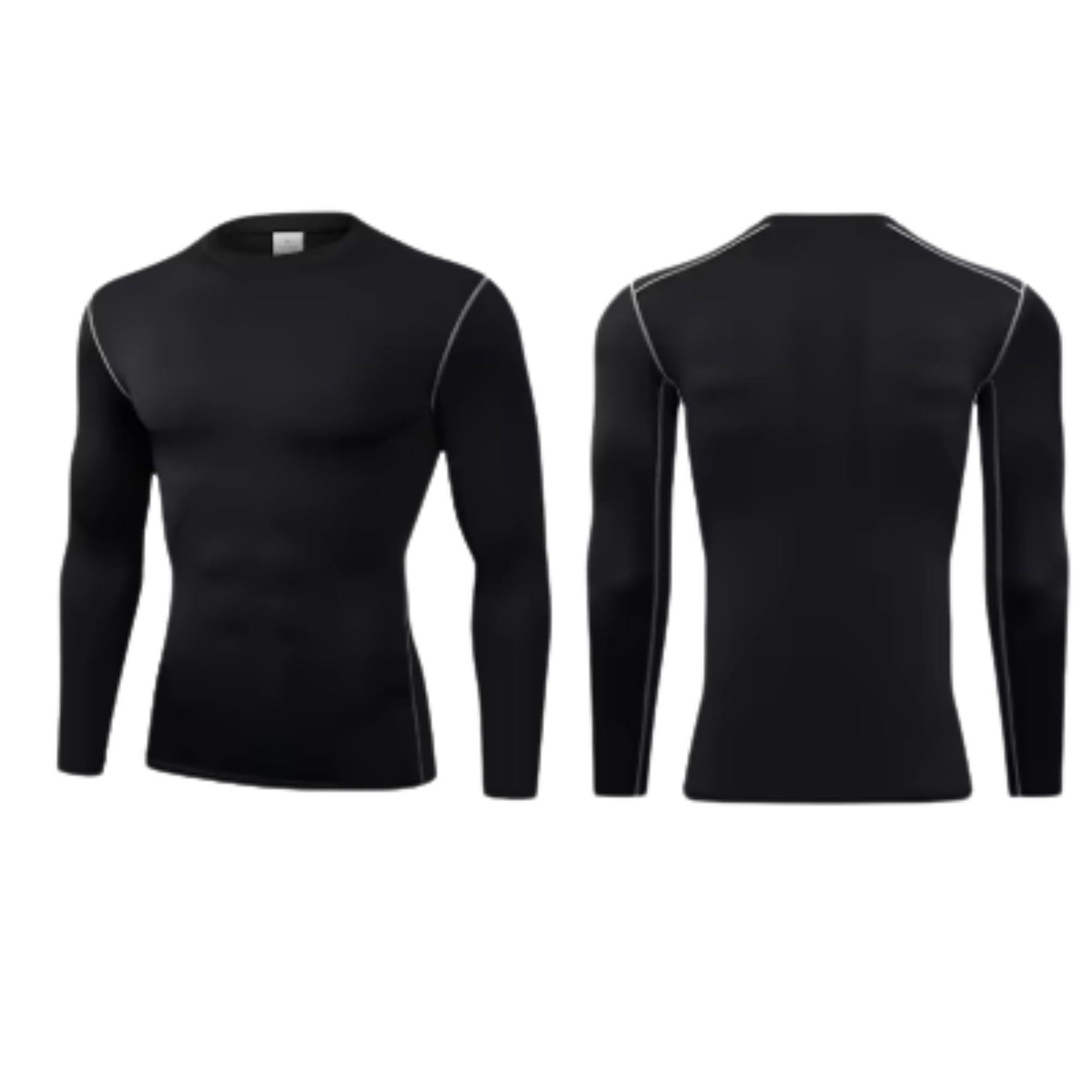 Polera Primera Capa  Térmica Primera Piel Para Otoño Invierno-1