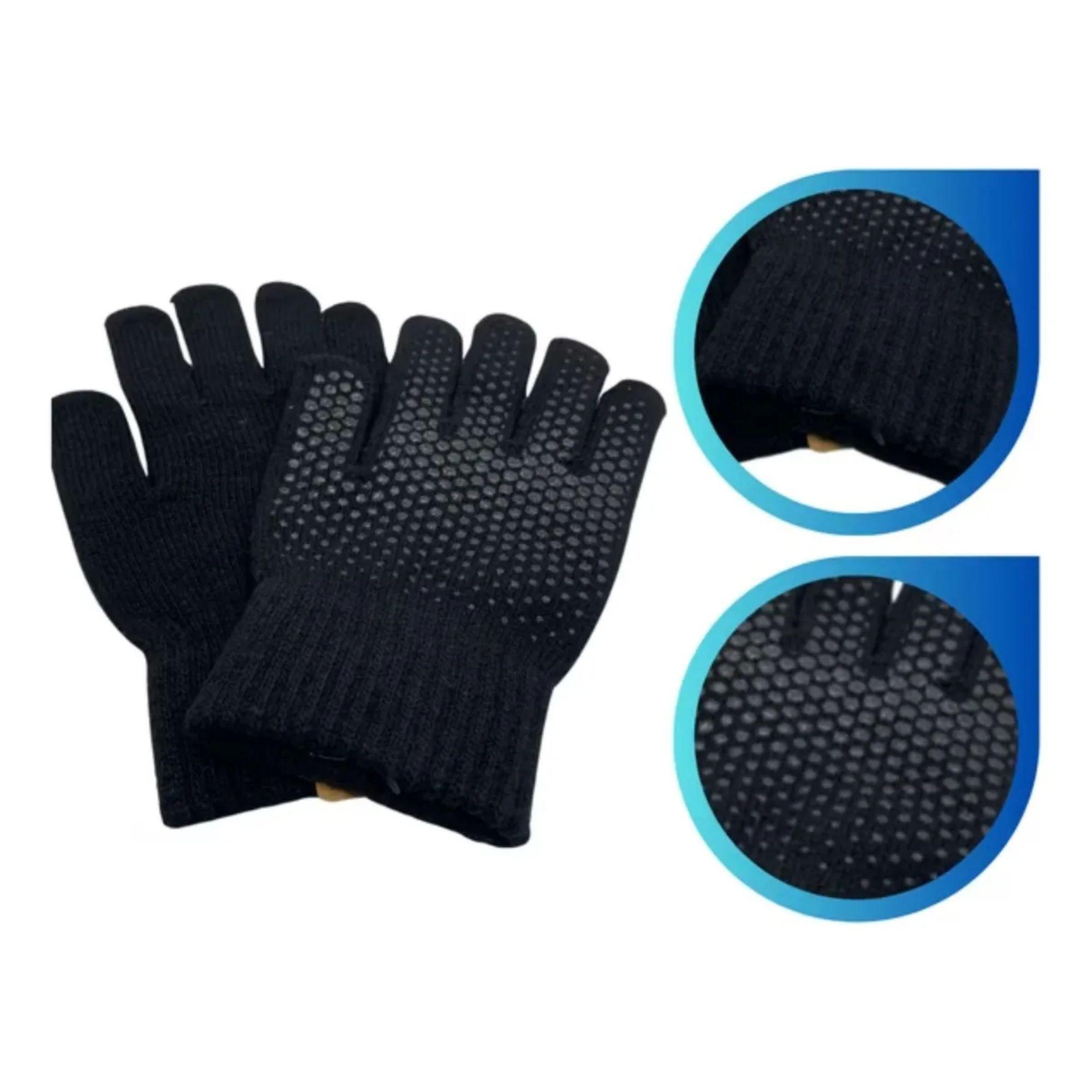 Pack 12 Guantes Touch Para Celulares Antideslizante Unisex -3