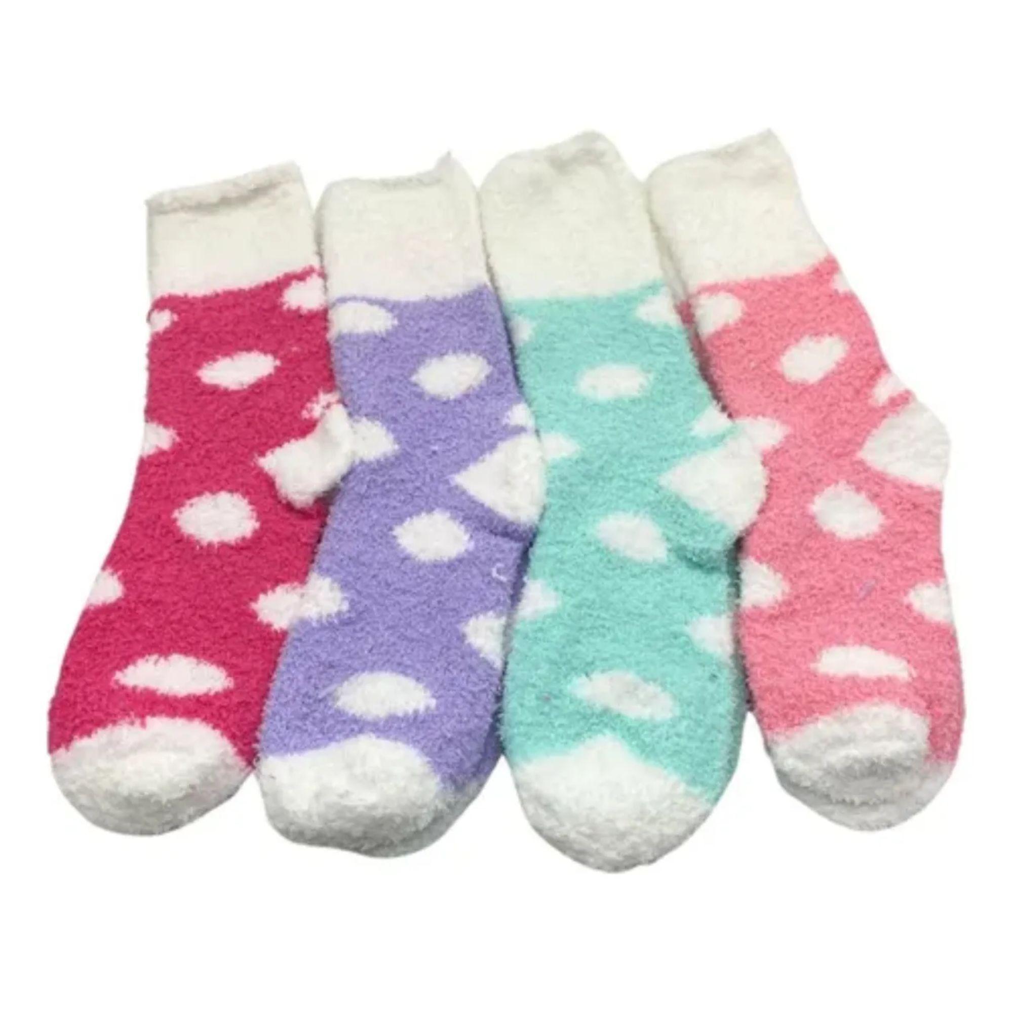 Pack 4 Calcetines  Polar Gruesos Suaves  Para Mujer -0