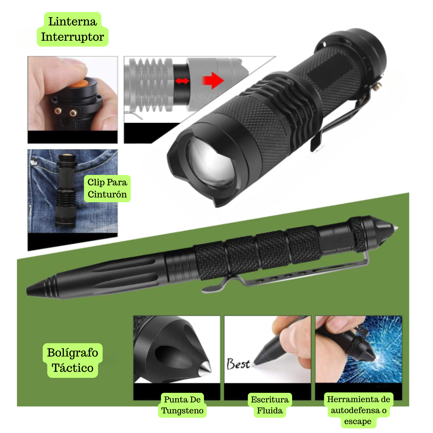 Kit Herramientas Supervivencia Outdoor Camping 11 En 1 Emergencia-5