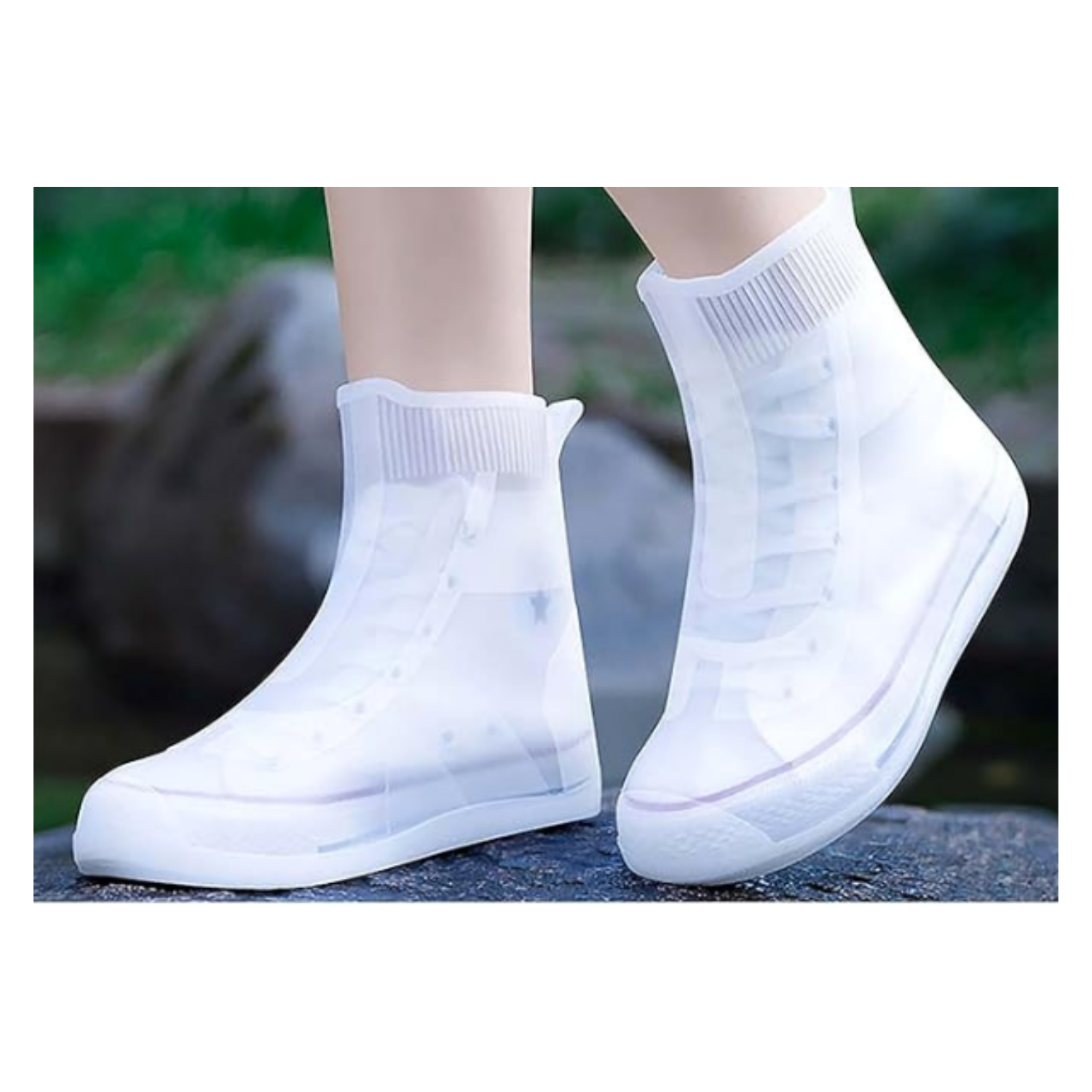 Fundas Calzado Impermeables Cubre Calzado Aislante Lluvia-4