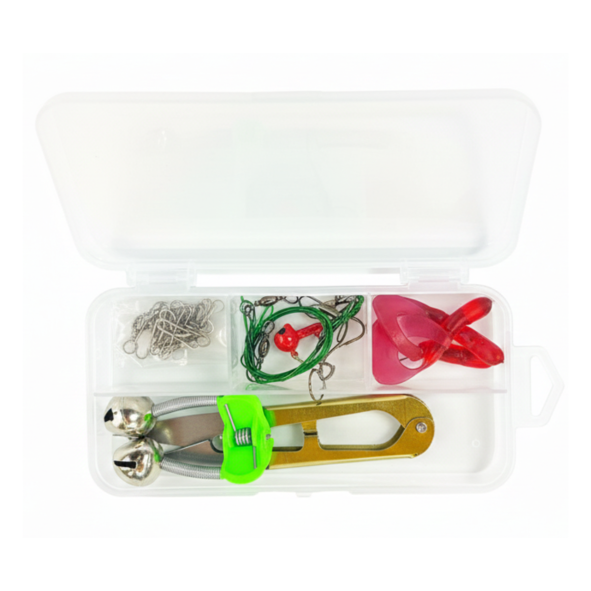 Set Pesca Caña De Pescar Telescópica Mosquero Carrete Pesca-3