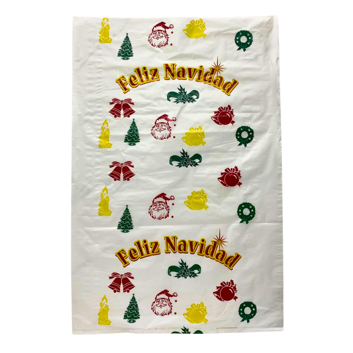 Pack 10 Bolsas Plásticas Navideñas Compartir Navidad-2