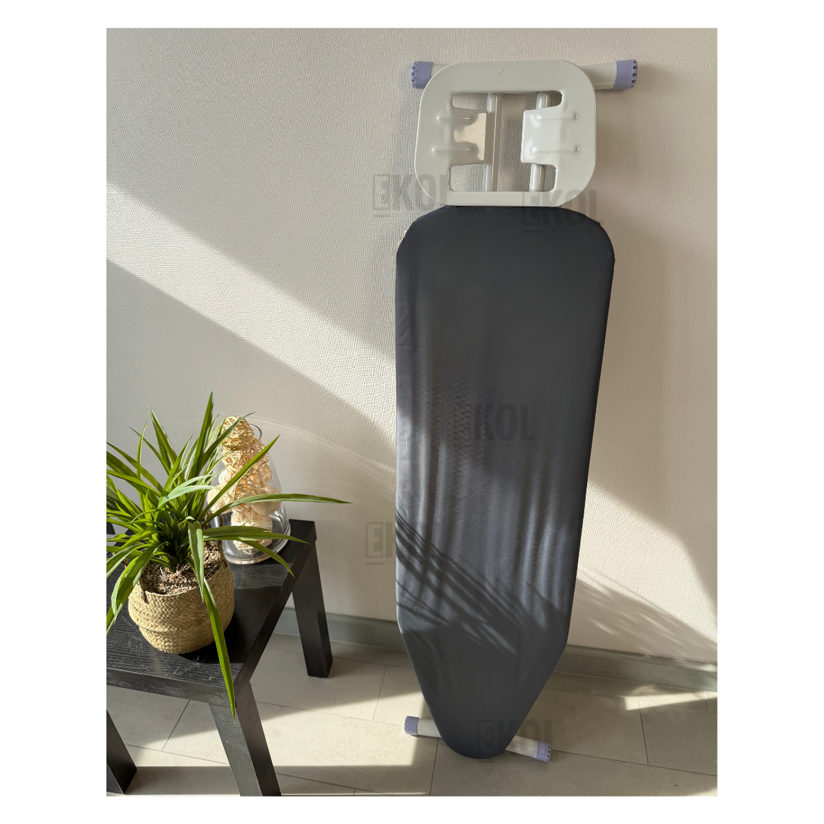 Tabla De Planchar Premium Metal Tela Gris 134x36 cm-7