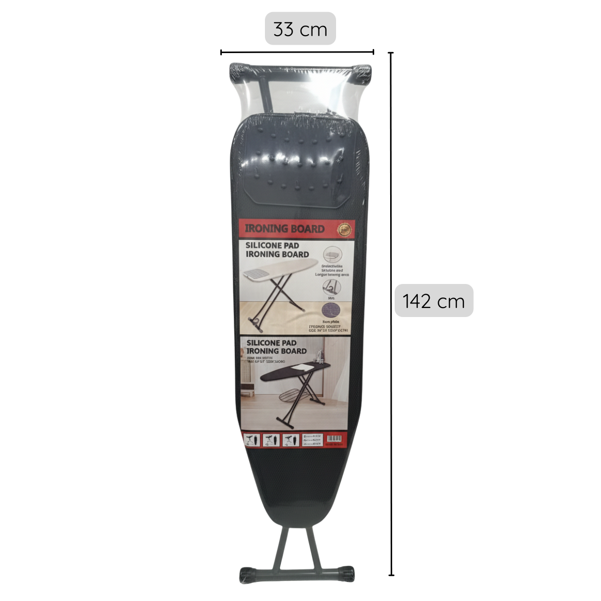 Tabla De Planchar Premium Con Funda Silicon Desmontable Colores Surtidos Mesa De Planchar Metal-6