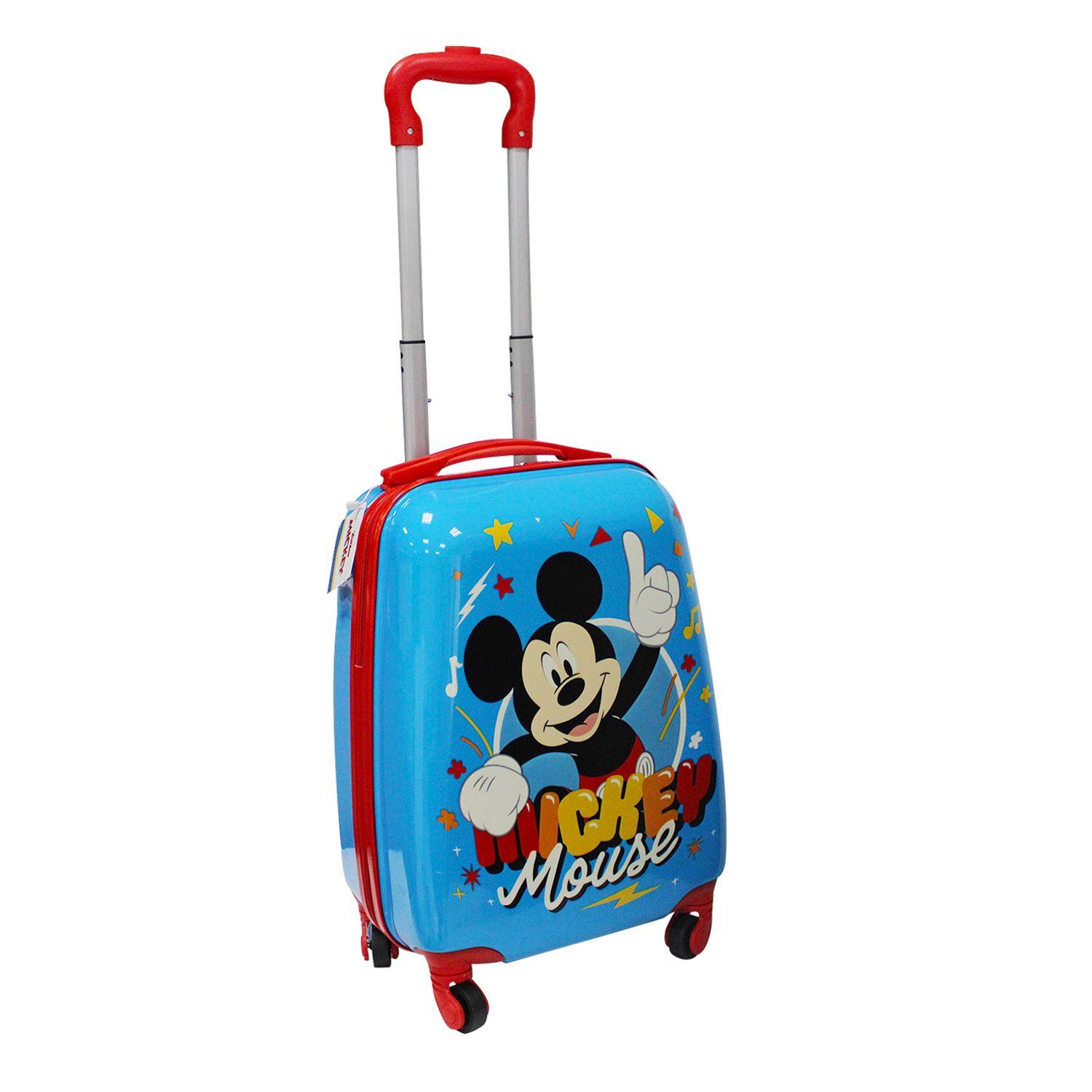 Maleta Infantil 4 Ruedas Mickey 16''-1