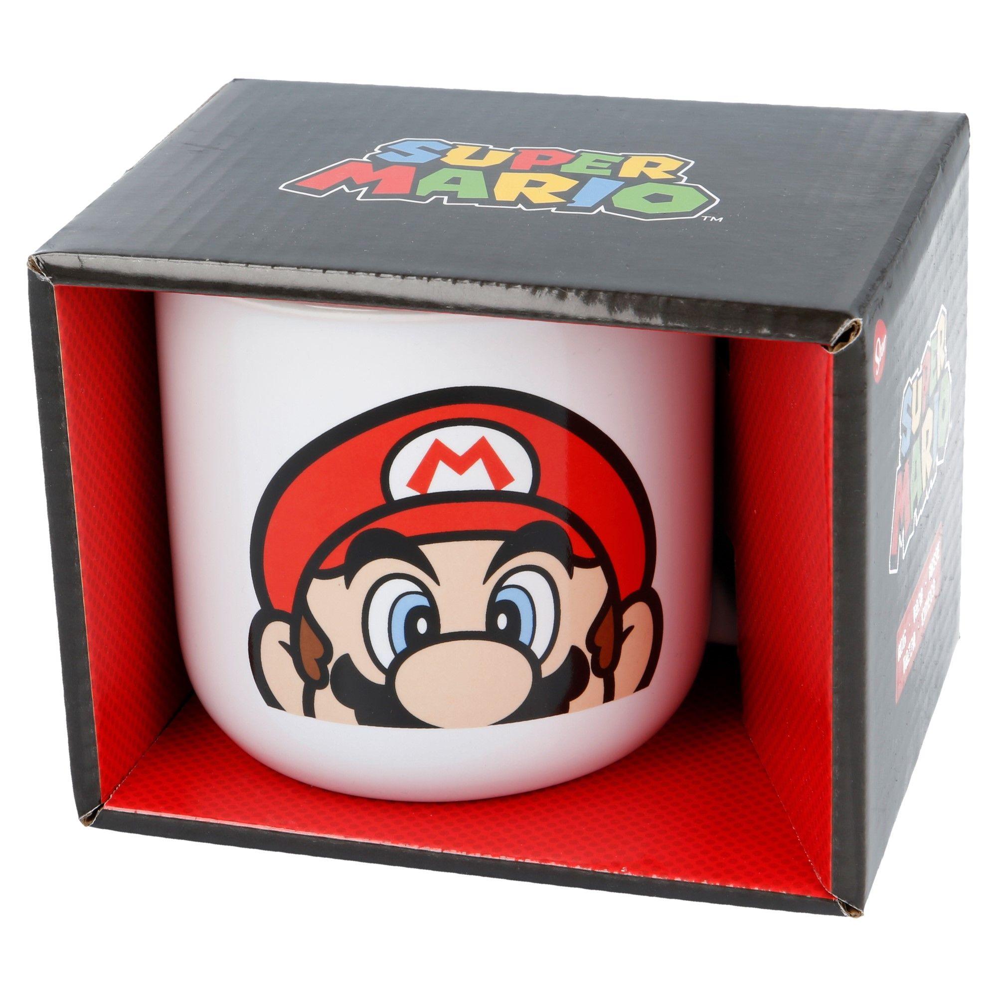 Pack Botella Juvenil 660Ml + Tazón de Ceramica Mario Bros-1