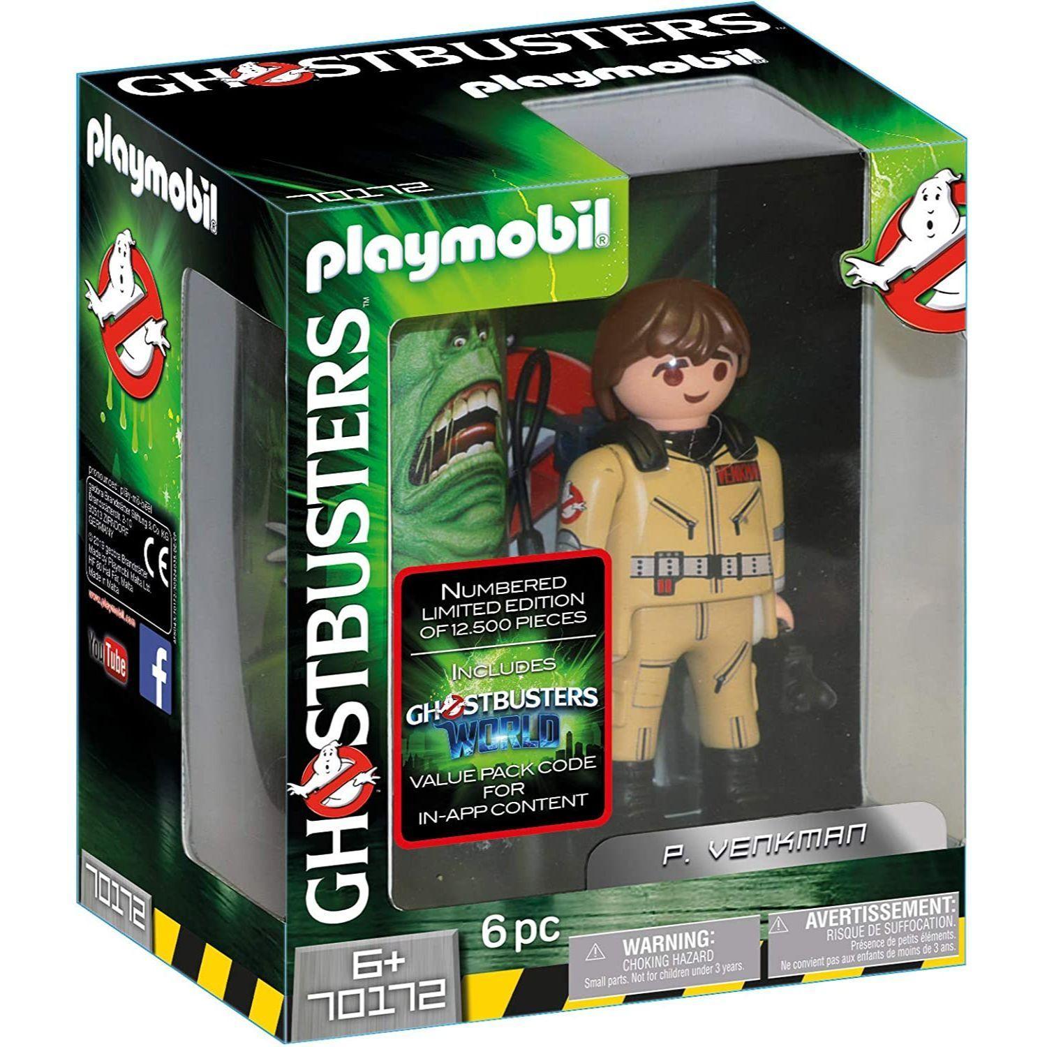 Playmobil Ghostbusters Tm Figura Coleccionable P. Venkman 70172-0