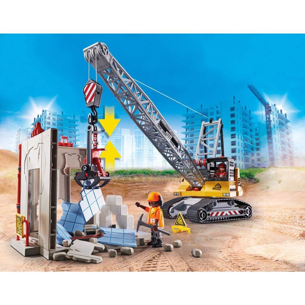 Playmobil Excavadora Con Sección De Construcción 70442-1