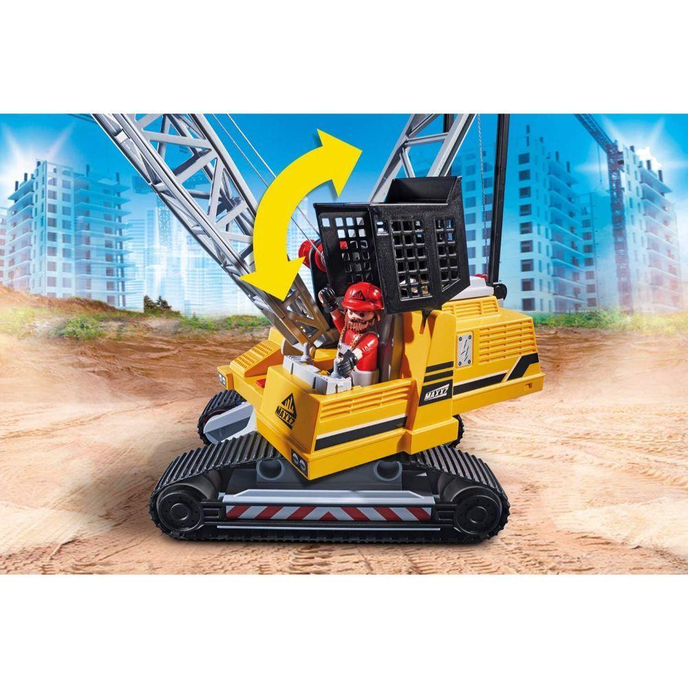Playmobil Excavadora Con Sección De Construcción 70442-2
