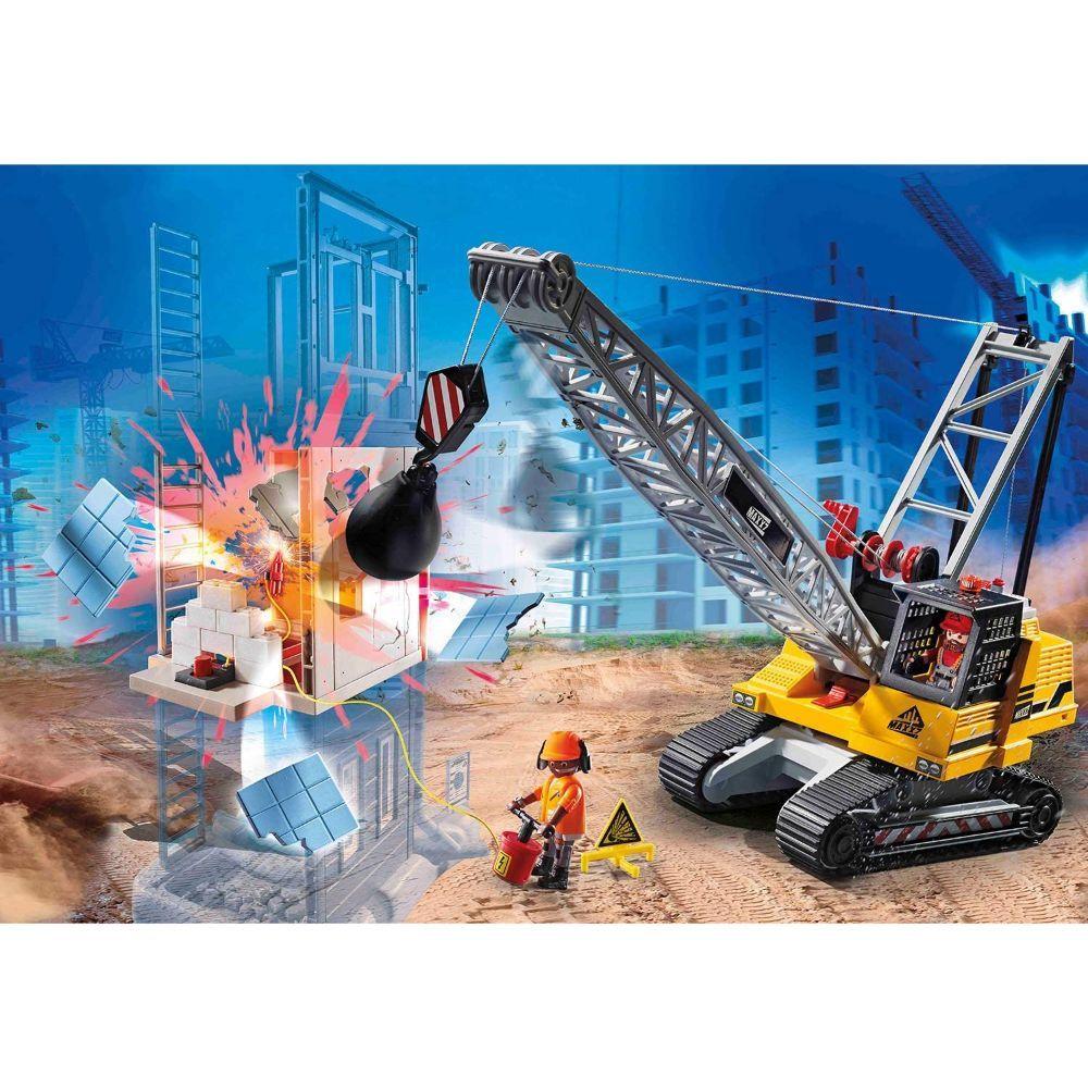 Playmobil Excavadora Con Sección De Construcción 70442-5