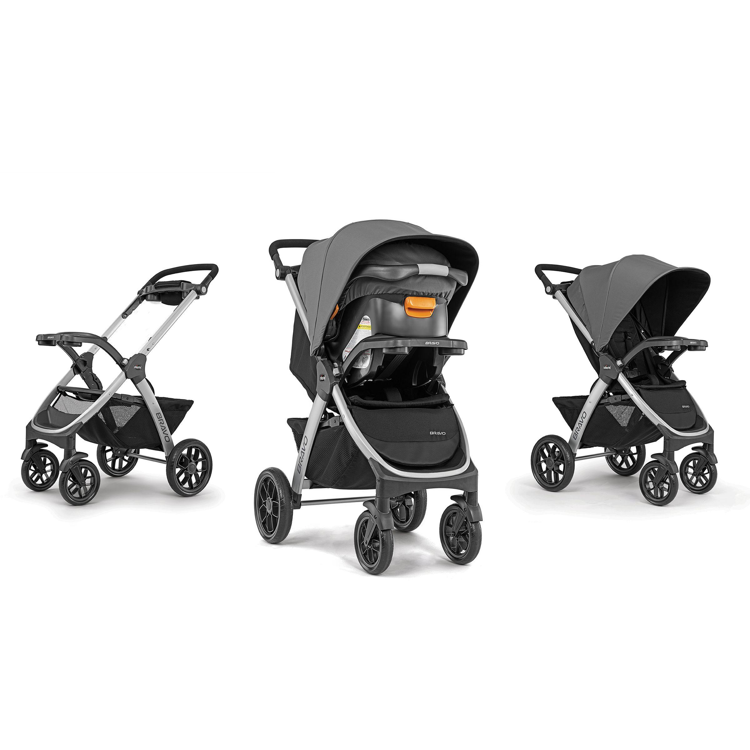 Coche Travel System Bravo Parker Chicco-5