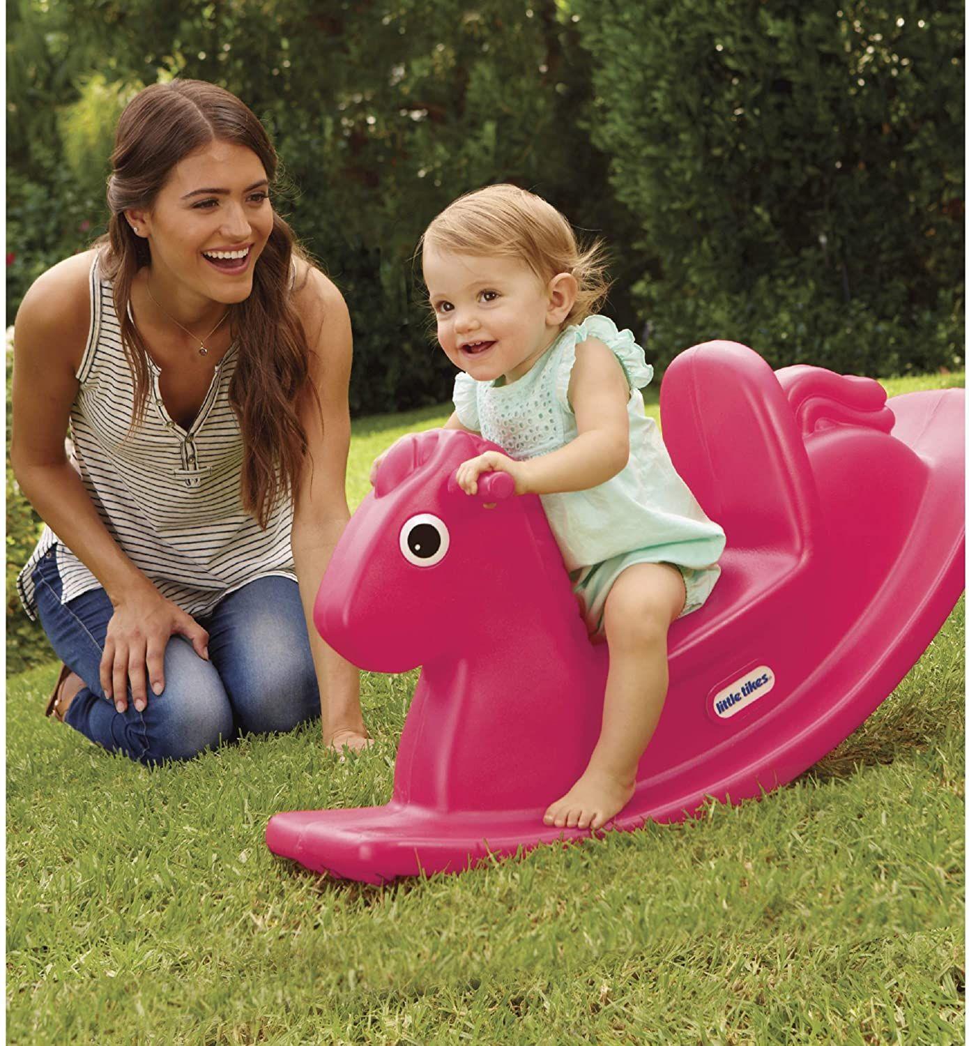 Caballo Balancin Magenta Little Tikes-1