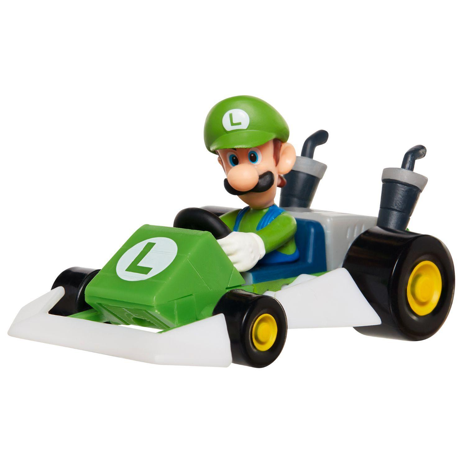 Vehículo Mario Kart Racers Luigi-1