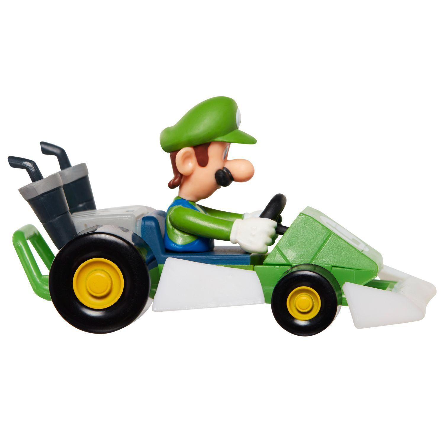 Vehículo Mario Kart Racers Luigi-2