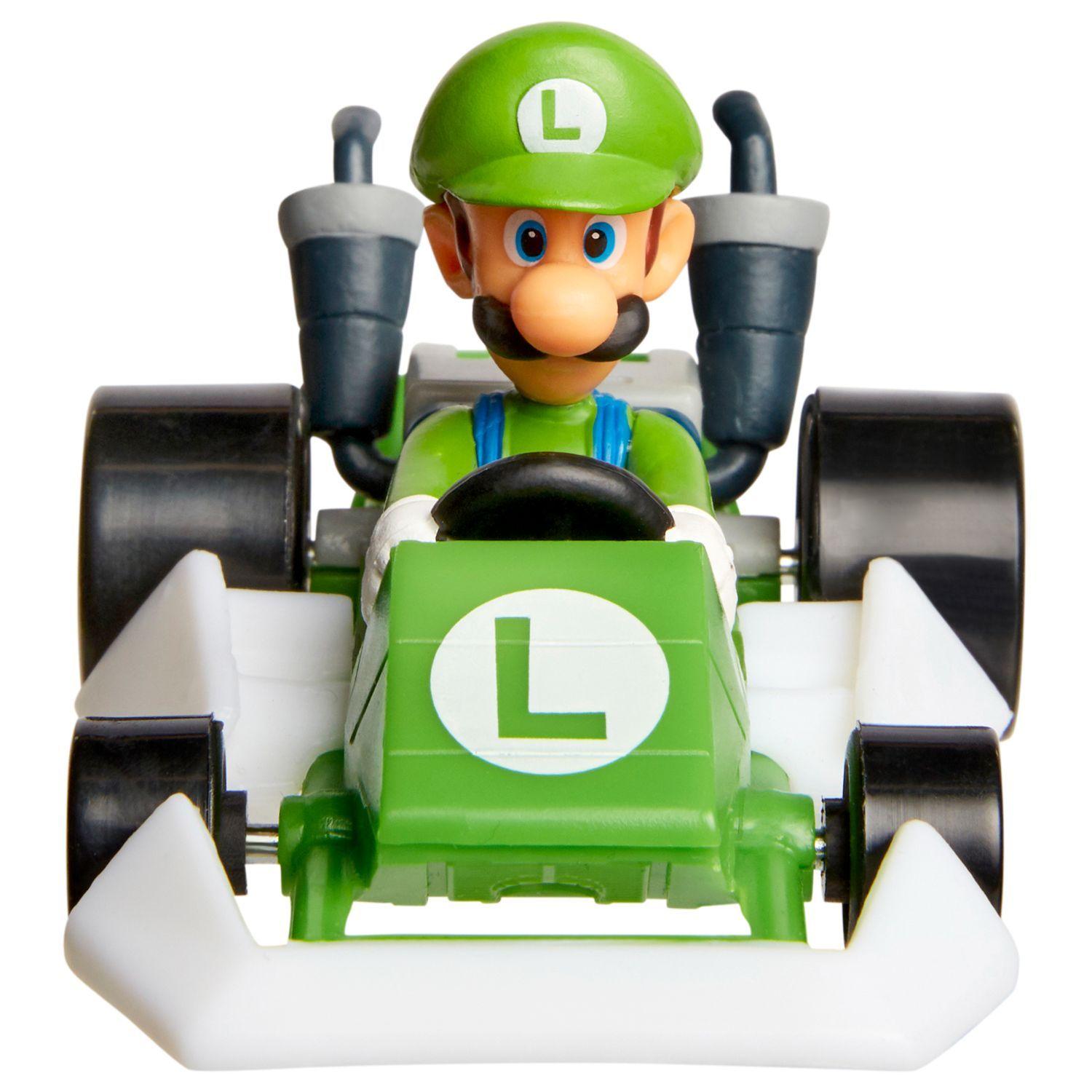 Vehículo Mario Kart Racers Luigi-3