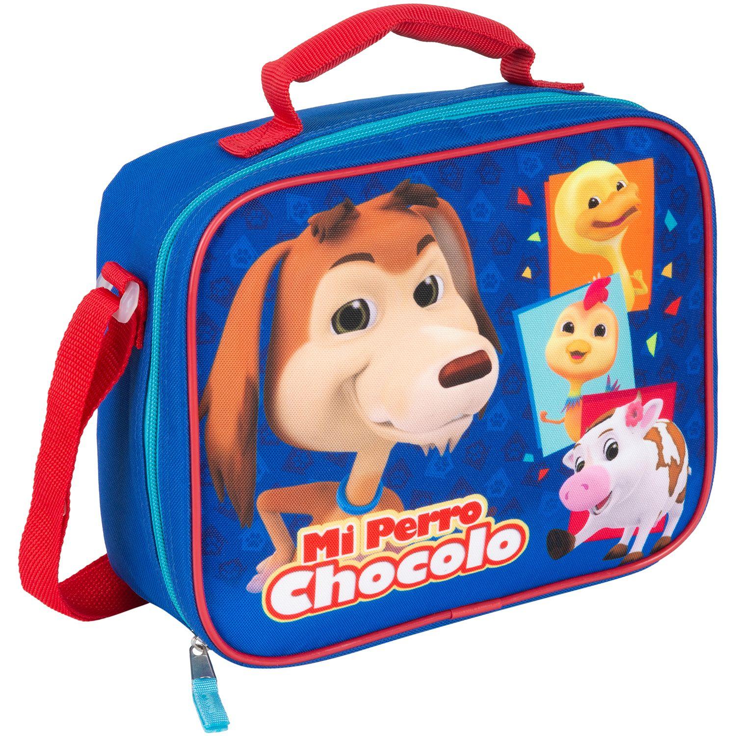 Pack  Perro Chocolo Peluche  + Mochila + Estuche + Lonchera-4