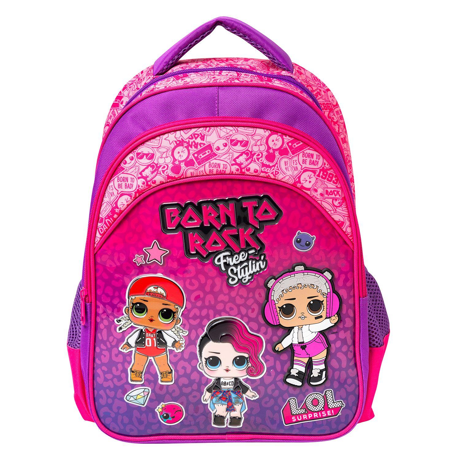 Mochila Infantil Goma Lol-0