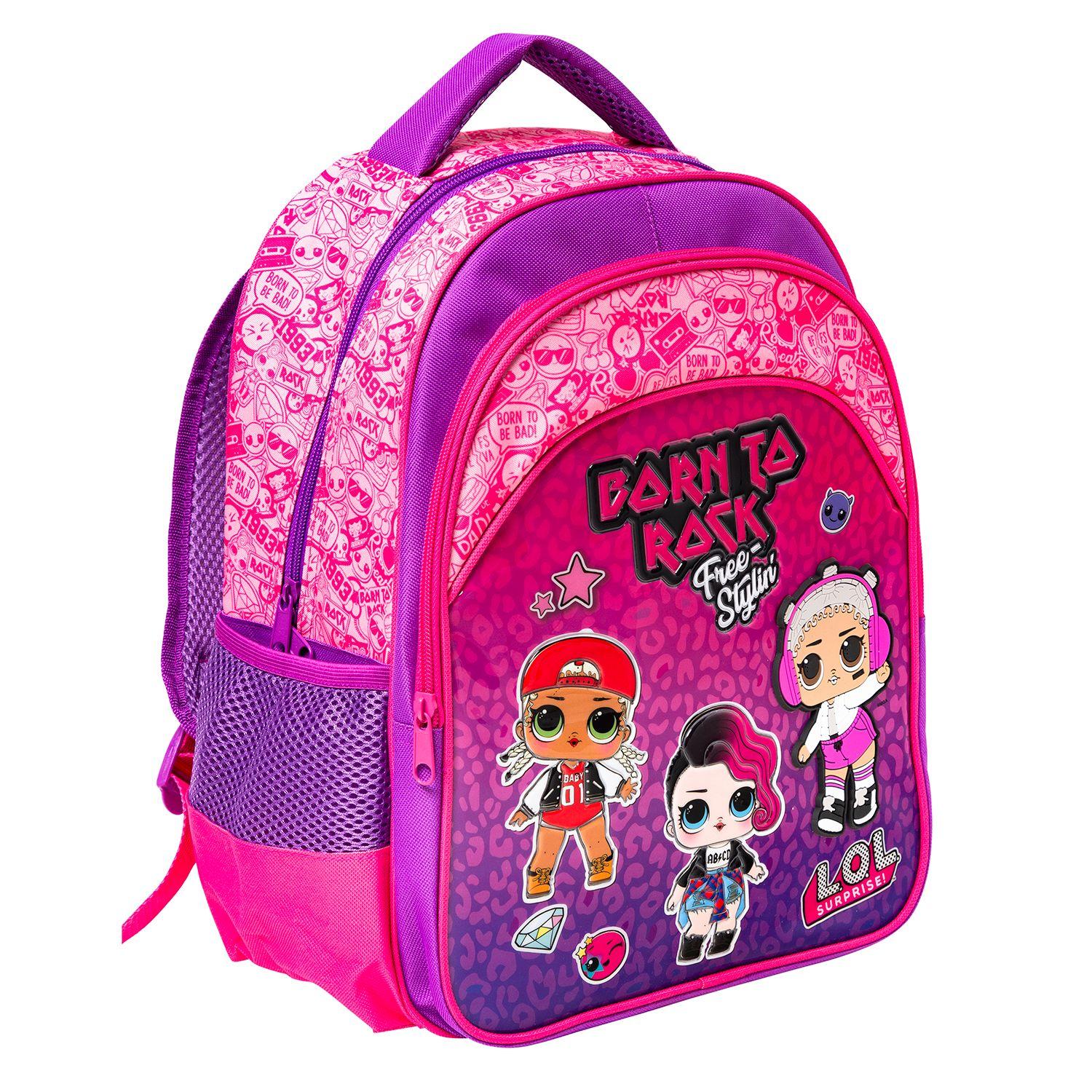 Mochila Infantil Goma Lol-1