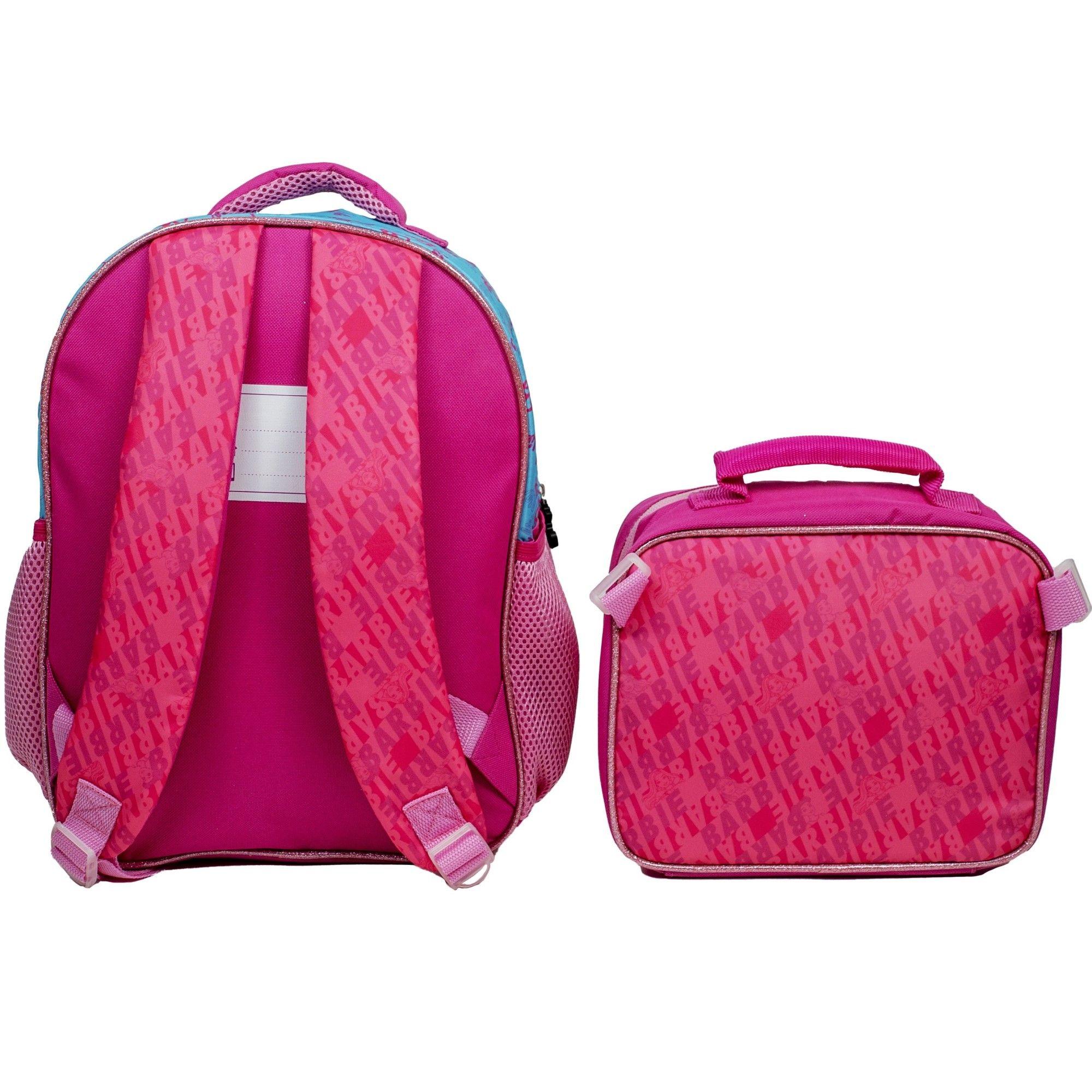 Mochila Con Lonchera Barbie-3