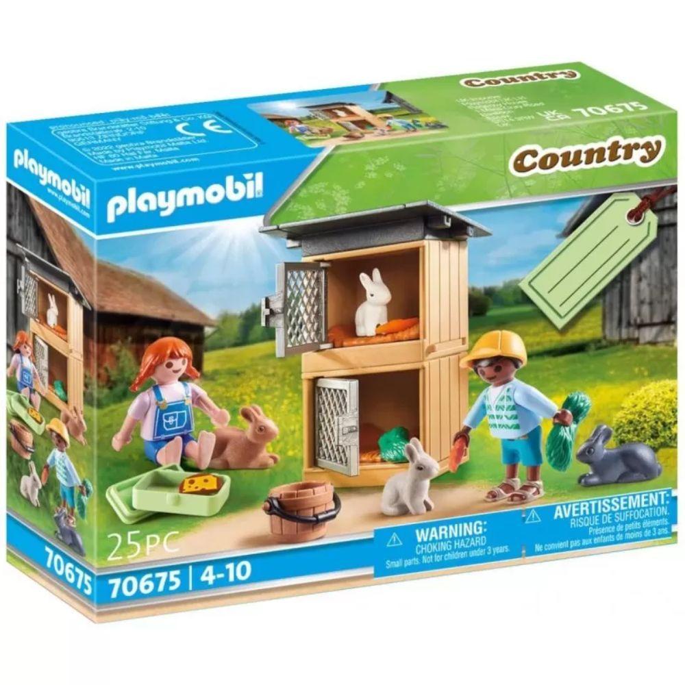 Playmobil Set de Regalo Alimentar a los Conejos 70675-0