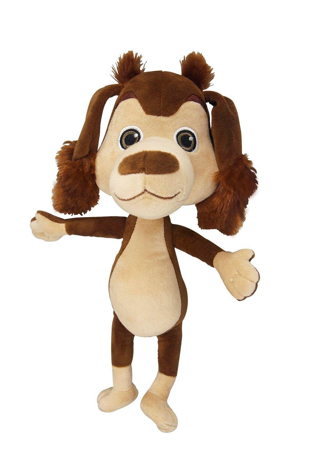 Pack Oferta Perro Chocolo Peluche + Maleta 4 Ruedas Viaje-2