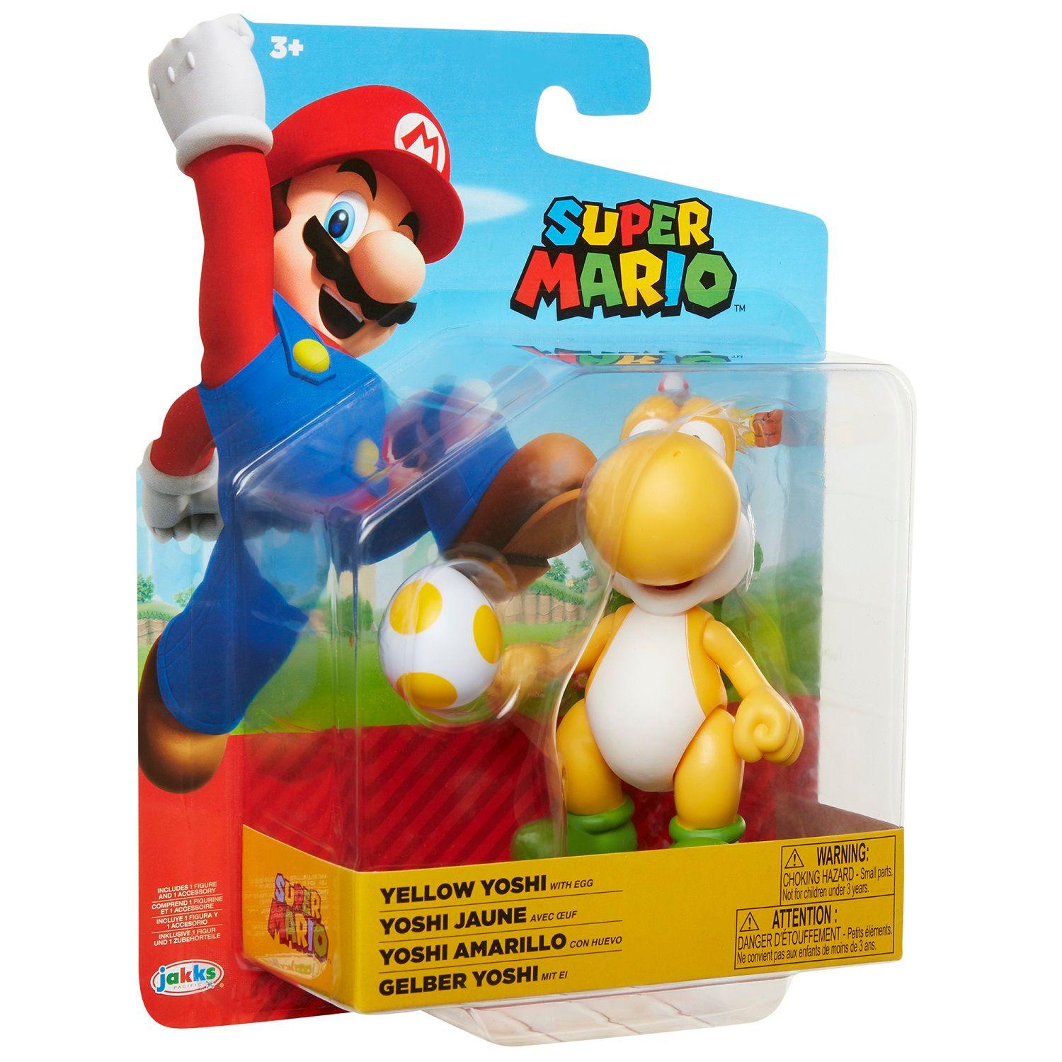 Figura de Yoshi Amarillo Super Mario-1