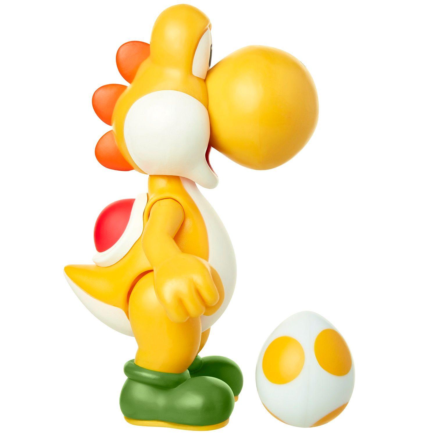 Figura de Yoshi Amarillo Super Mario-4