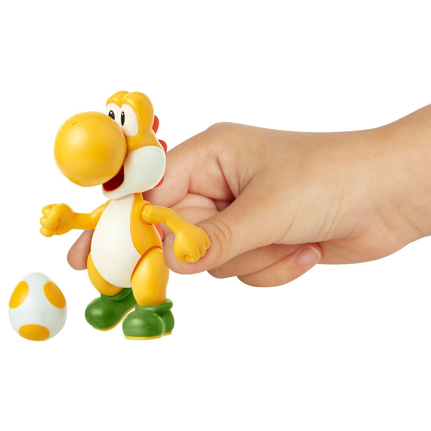 Figura de Yoshi Amarillo Super Mario-5