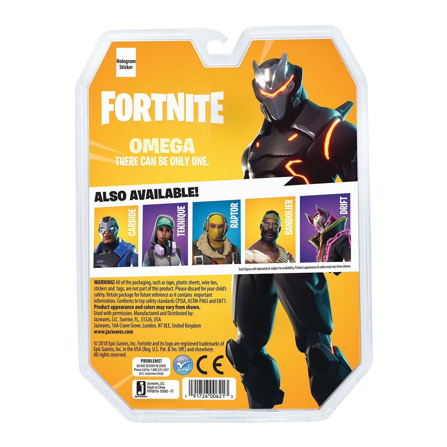Pack De Figuras Early Game Survival Kit Omega Fortnite-1