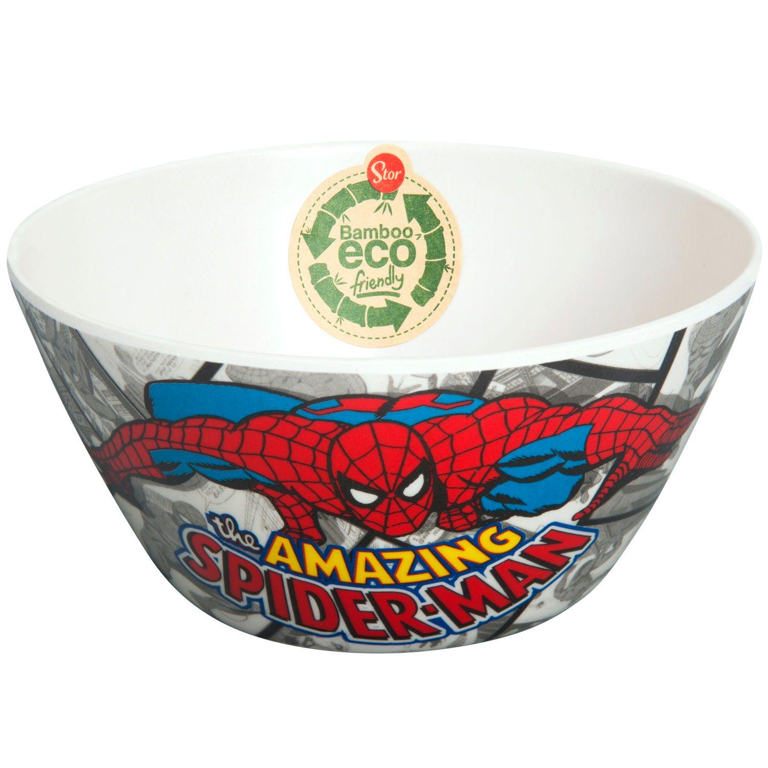 Individual + Botella + Bowl Cereal + Mochila Spiderman-4