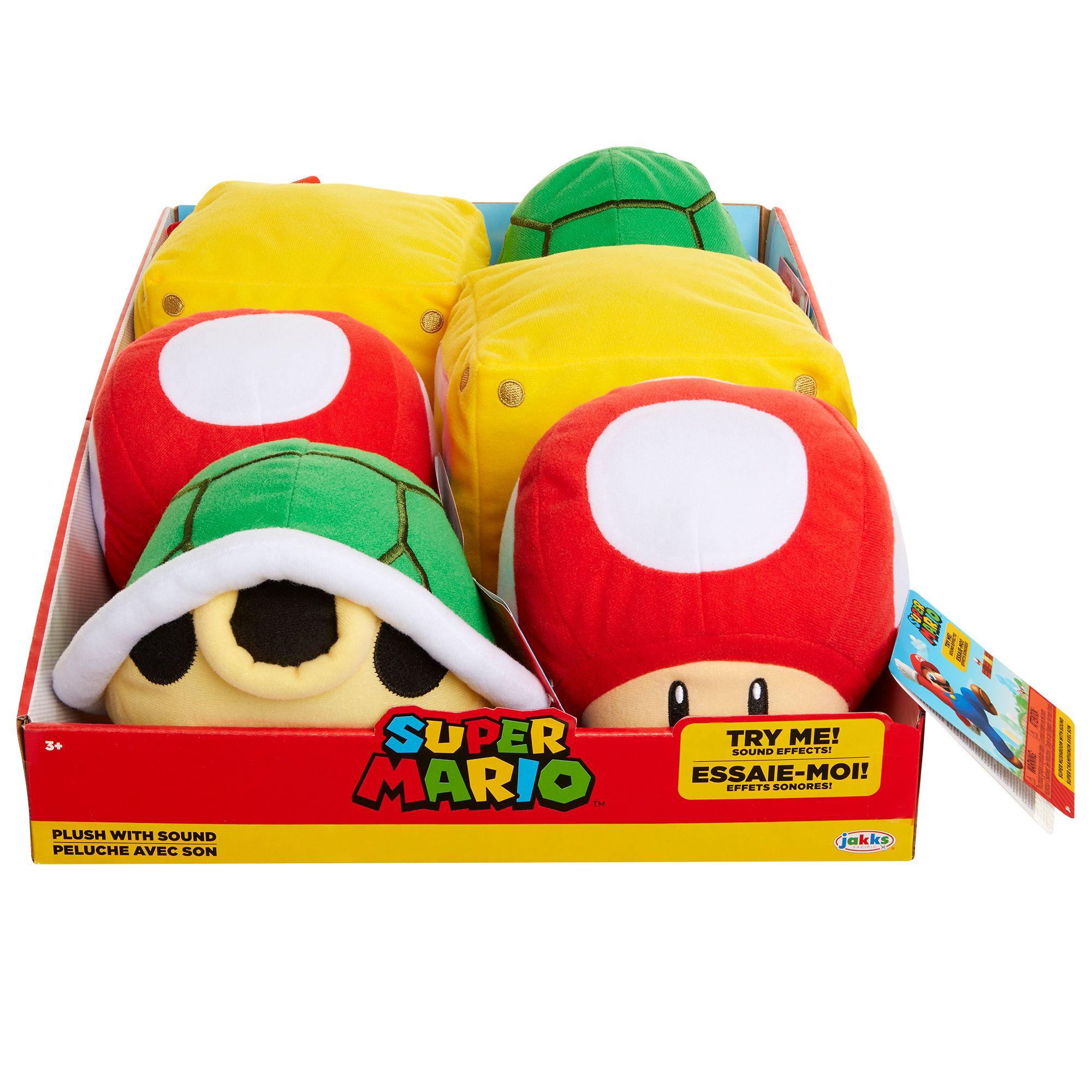 Peluche Caparazón Verde con Sonido Super Mario-2