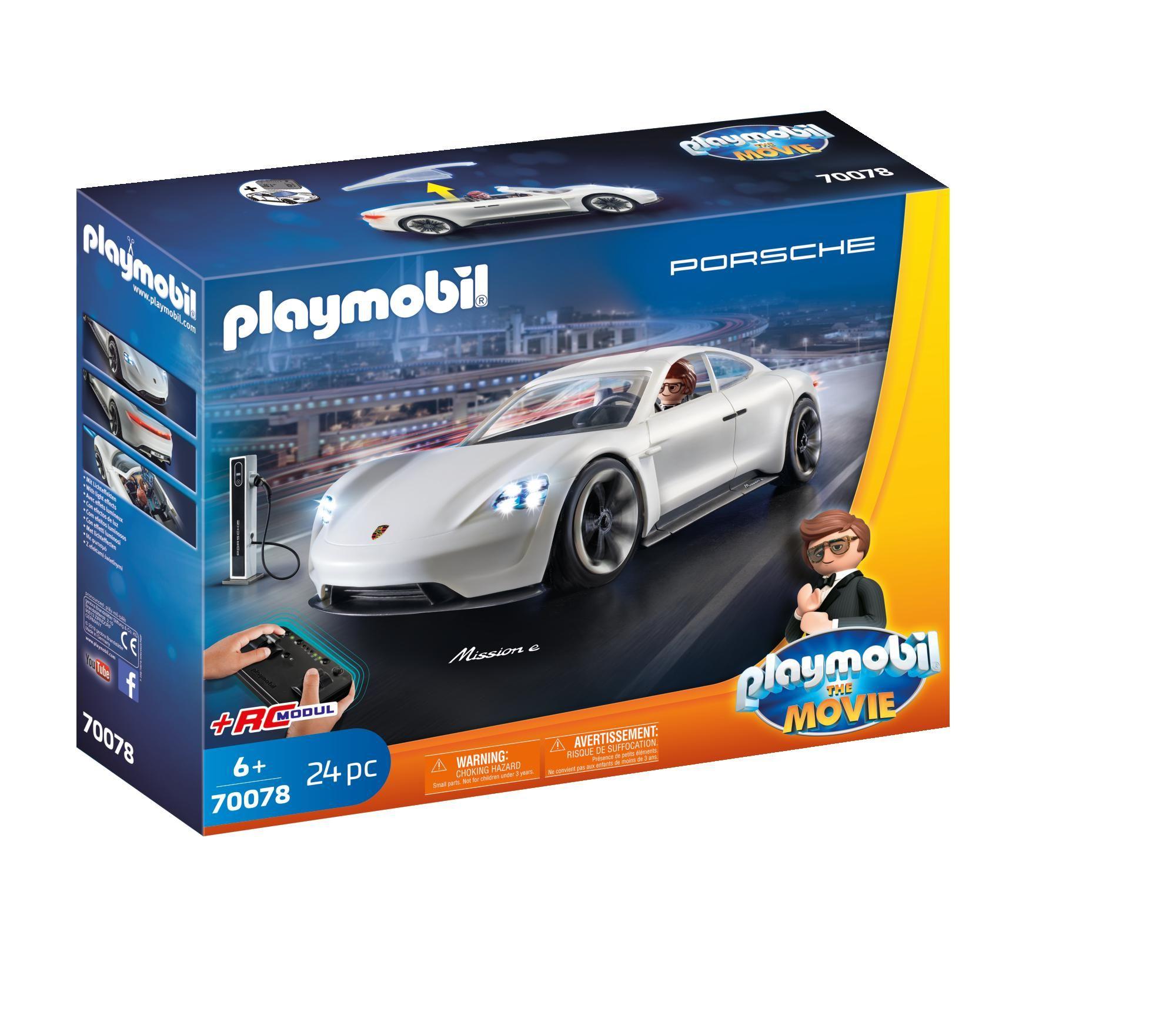 Playmobil The Movie Porsche Mission E Y Rex Dasher 70078-0