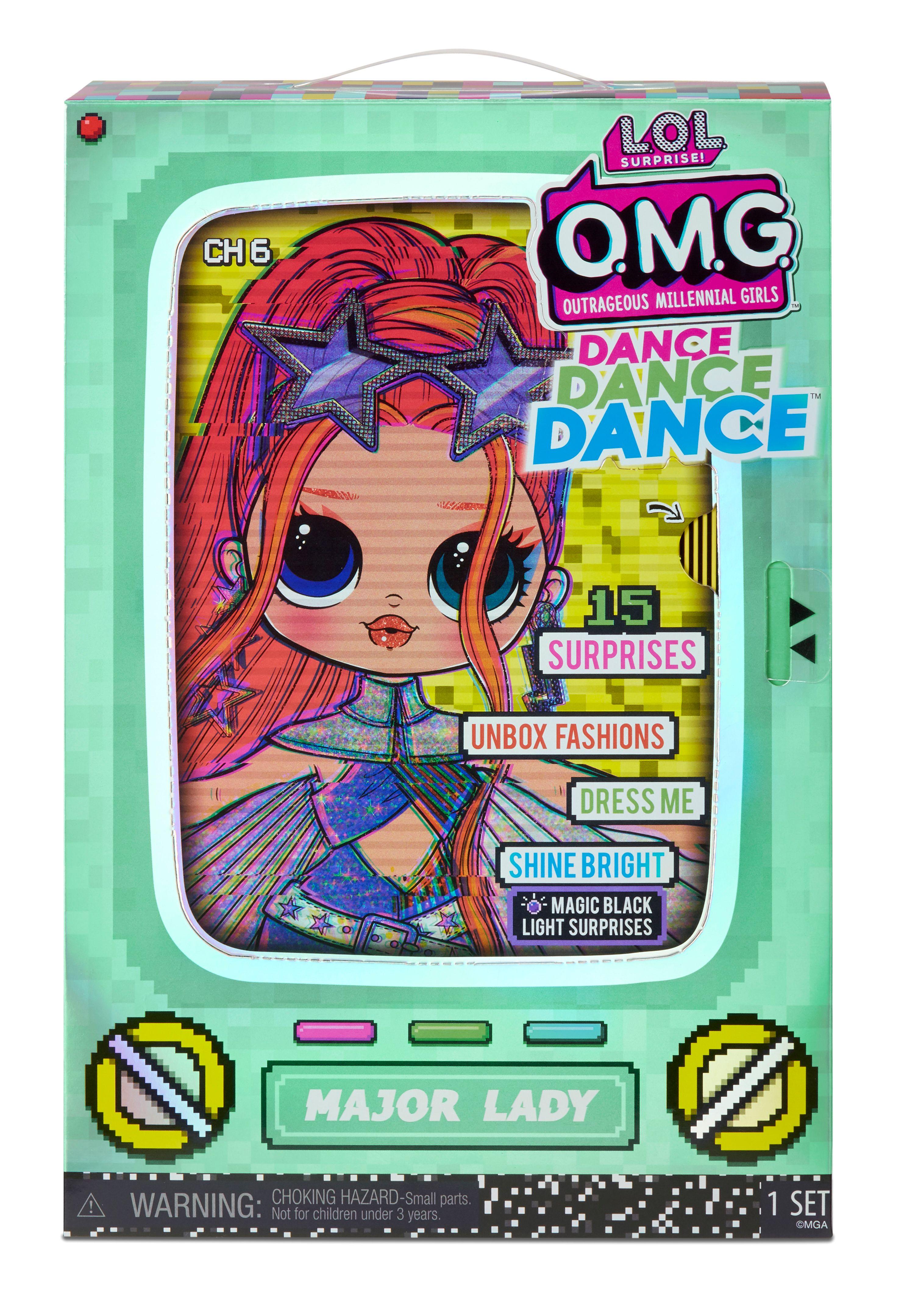 Lol Surprise Omg Dance Dance Dance Muñeca Major Lady Baila-3