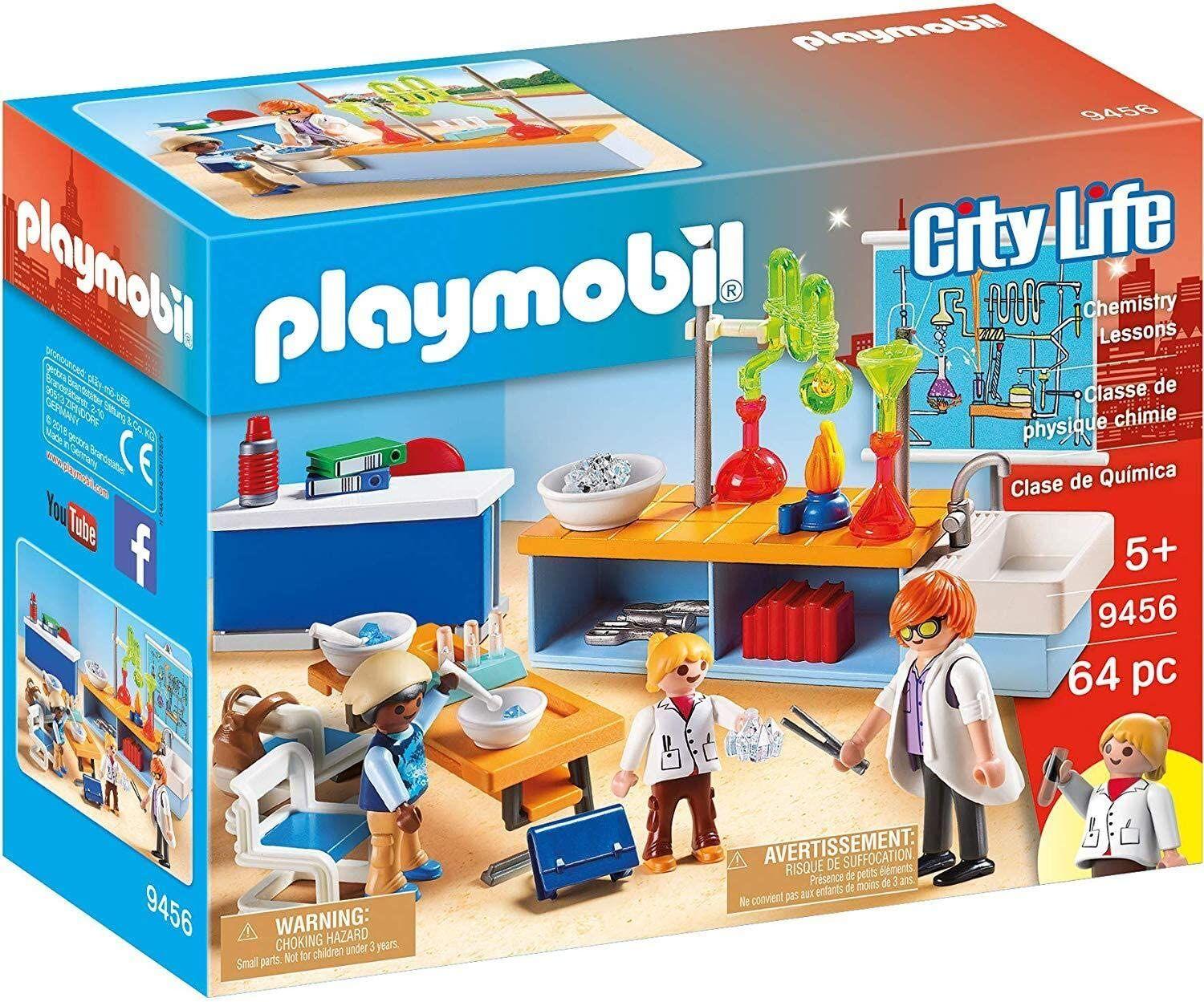 Playmobil Clase De Química 9456-0
