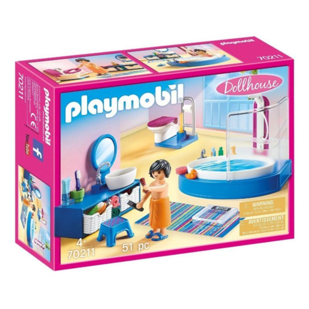 Playmobil Baño con Bañera 70211-0