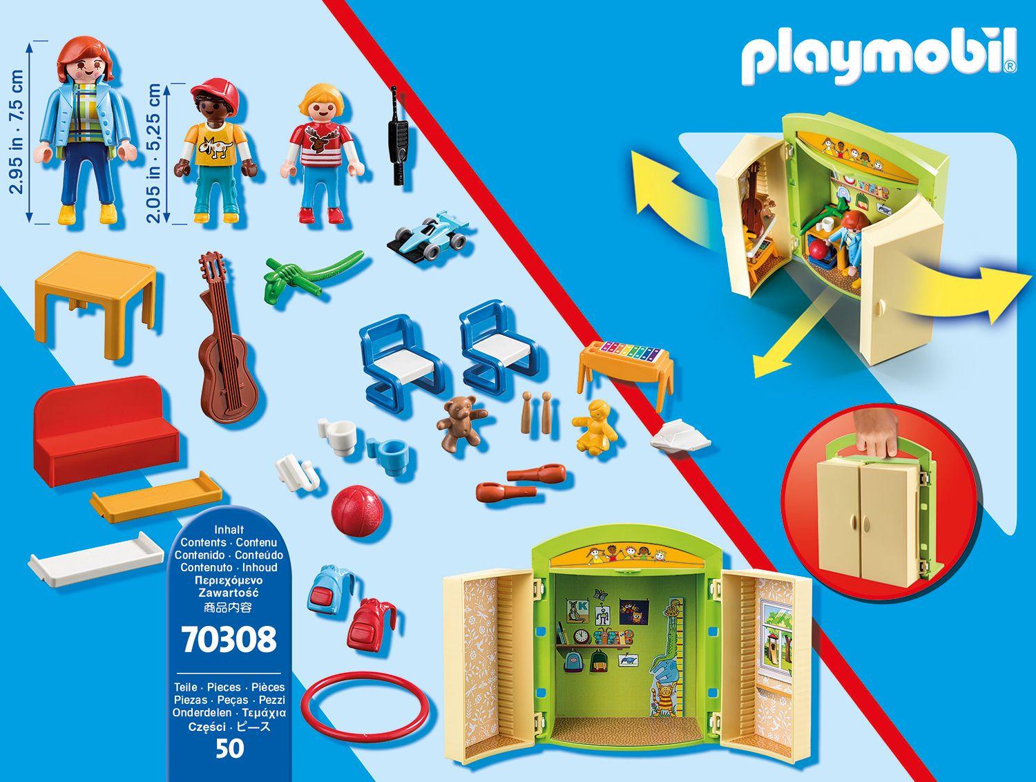 Playmobil Caja de juegos preescolar 70308-2