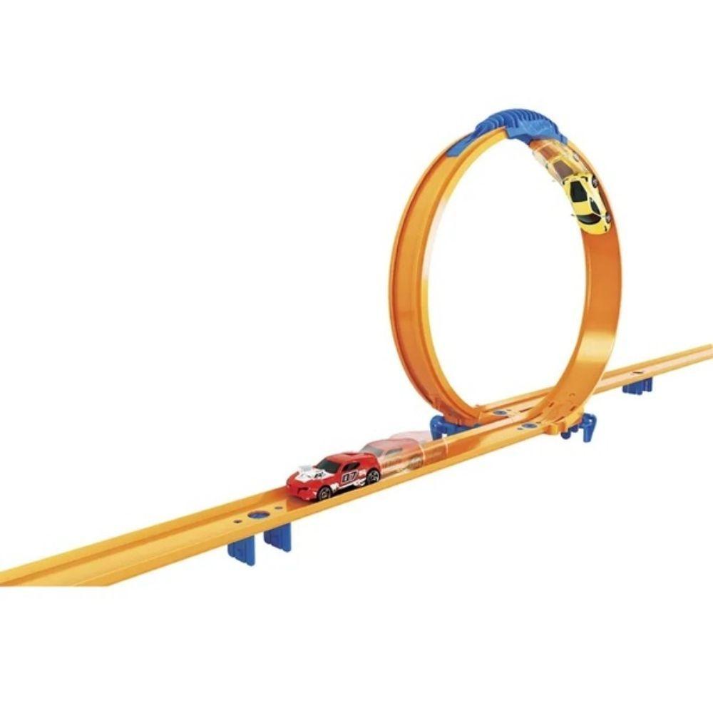 Caja Guarda Autos Y Pista Hot Wheels 3 En 1-3