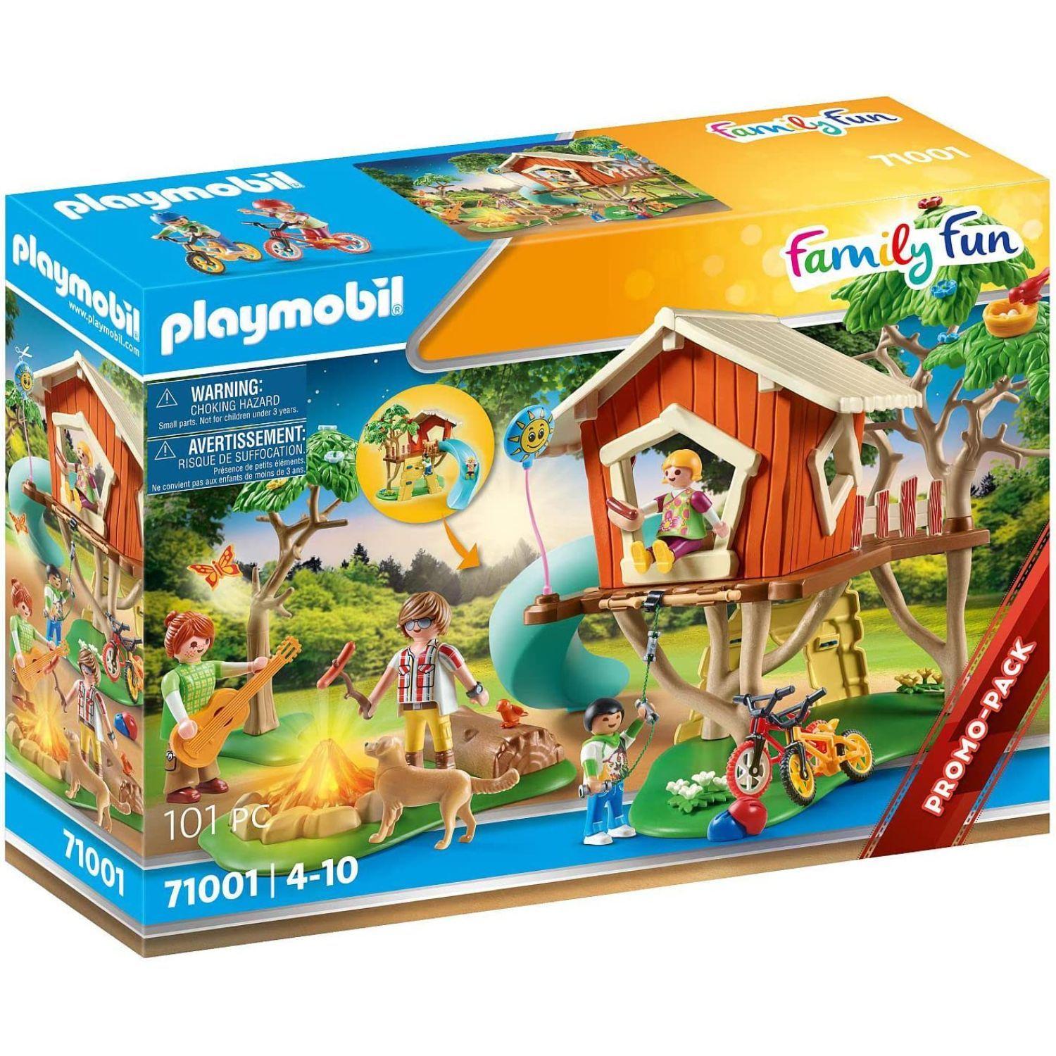 Playmobil Aventura en la Casa del Árbol con tobogán 71001-0