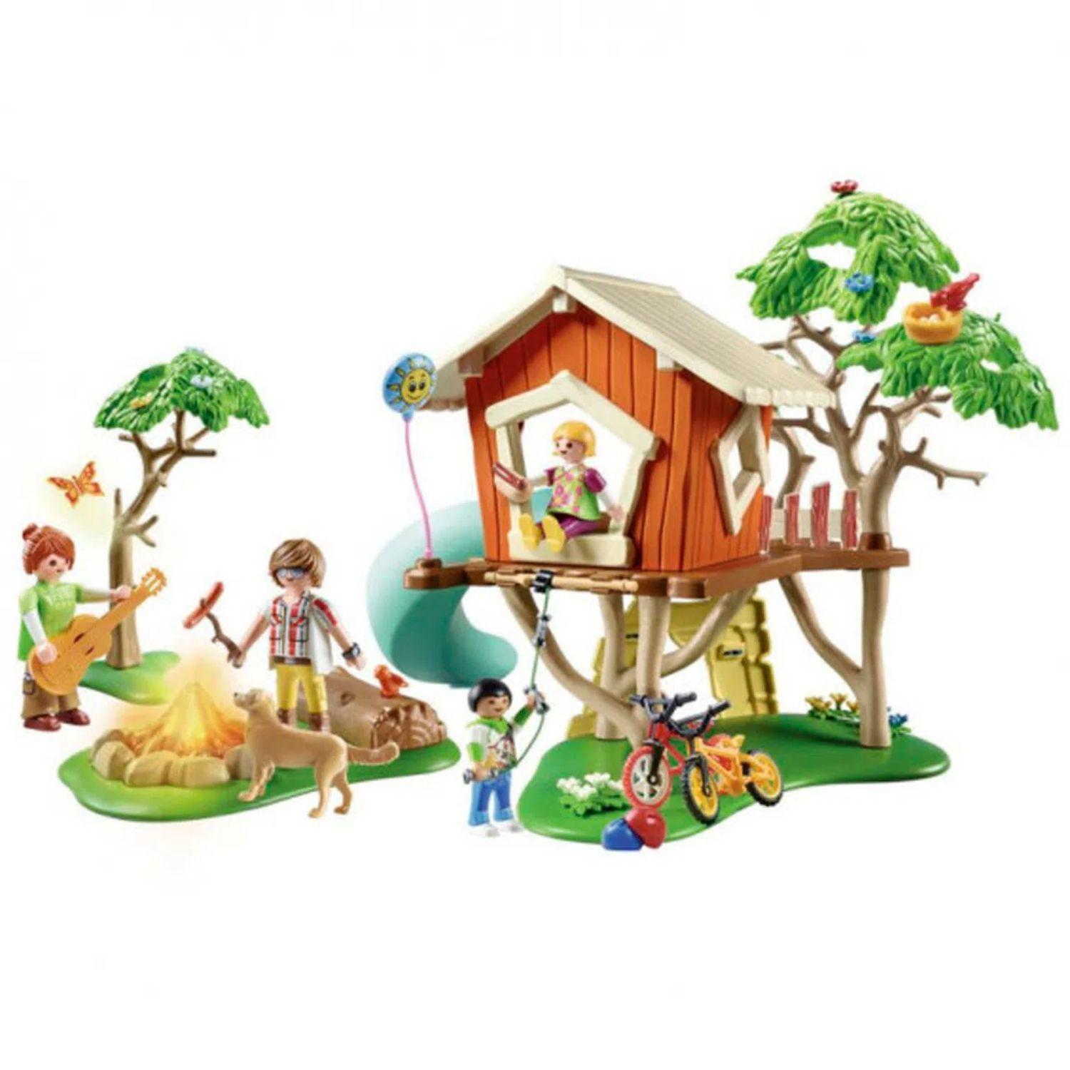 Playmobil Aventura en la Casa del Árbol con tobogán 71001-1