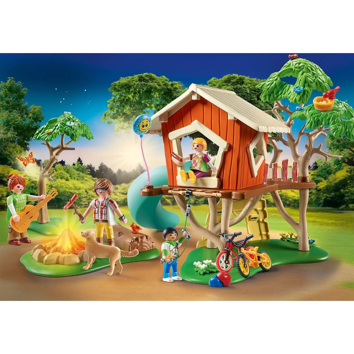 Playmobil Aventura en la Casa del Árbol con tobogán 71001-5