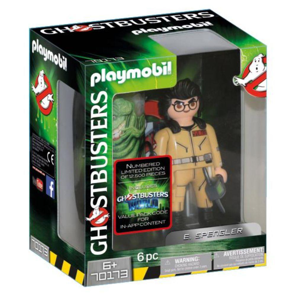 Playmobil Ghostbusters Tm Figura Coleccionable E. Spengler 70173-0
