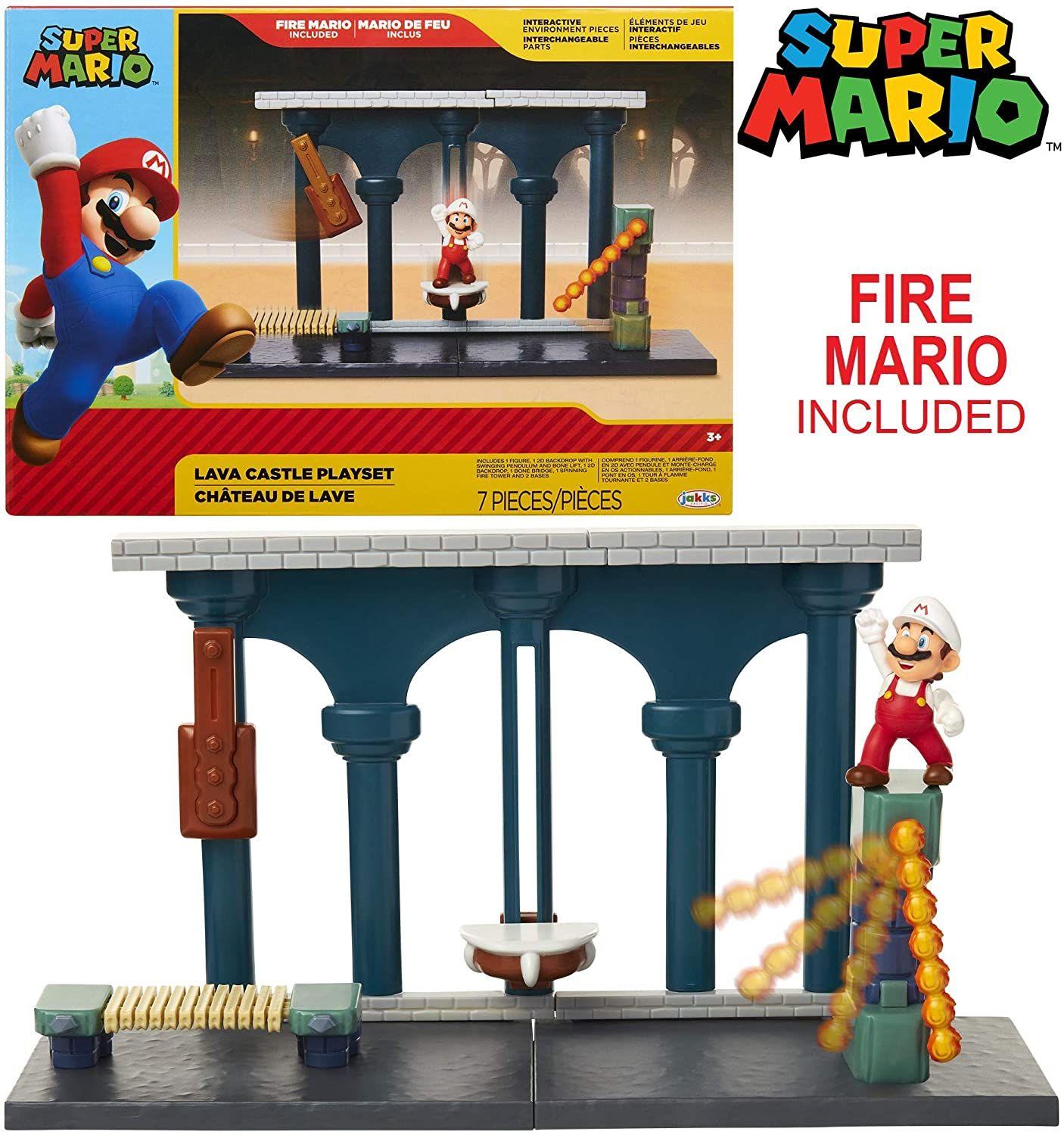 Playset Castillo de Lava Nintendo Super Mario-7