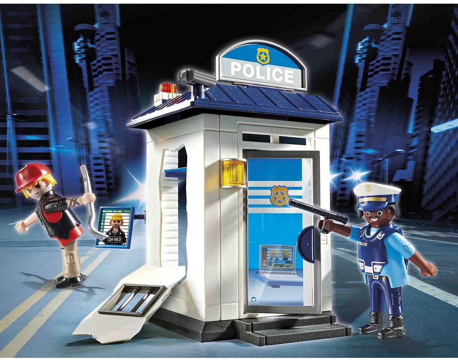 Playmobil Starter Pack Estación De Policía 70498-1