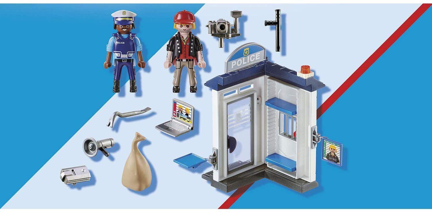 Playmobil Starter Pack Estación De Policía 70498-4