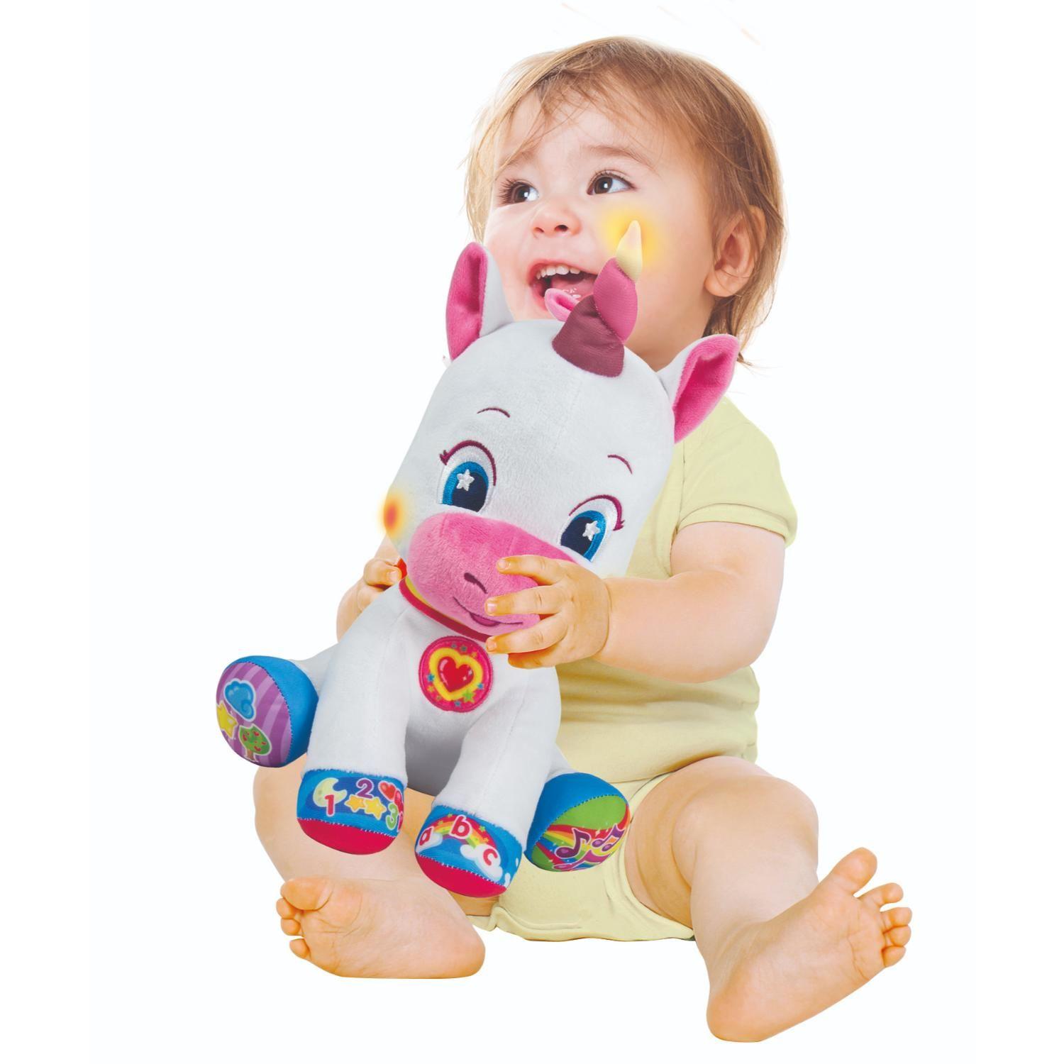 Peluche Interactivo Baby Unicornio de Clementoni-1